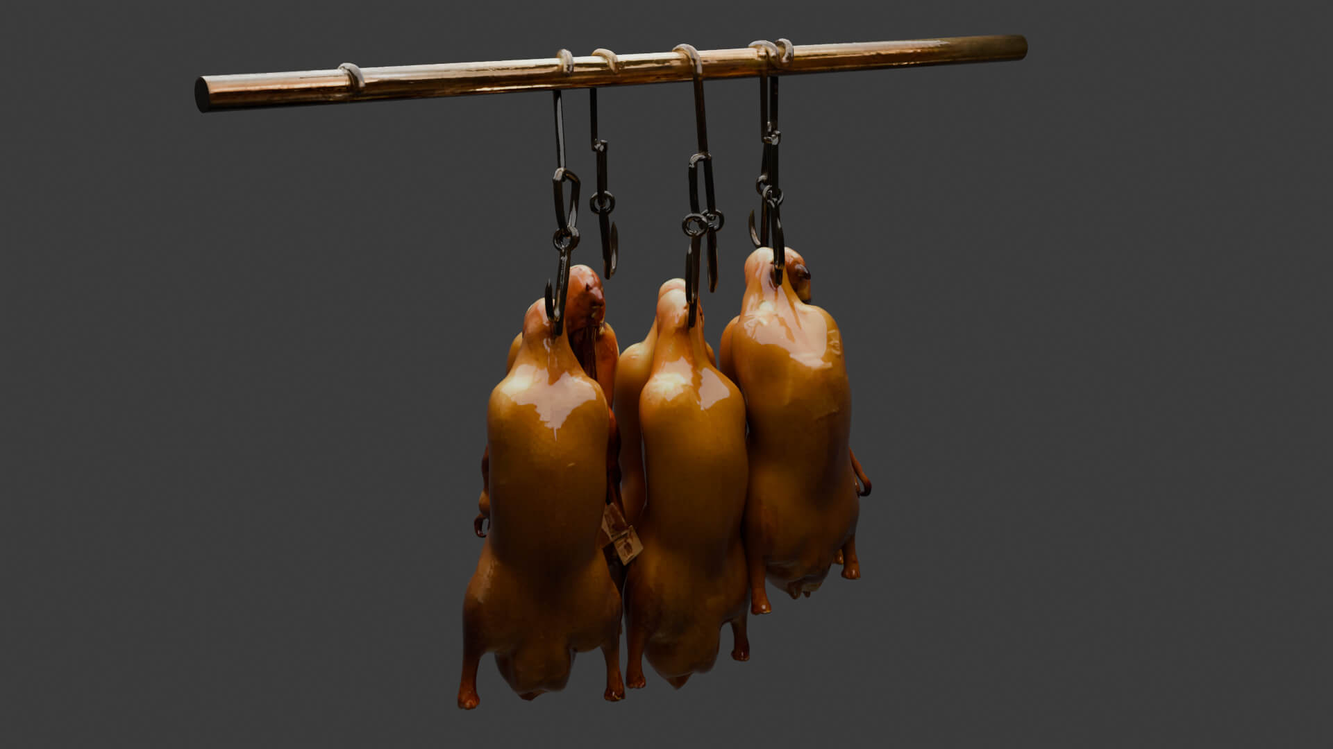Chinese Beijing Roasted Duck 3D Model 3D Model