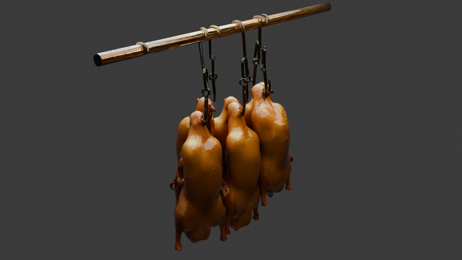 Chinese Beijing Roasted Duck 3D Model 3D Model