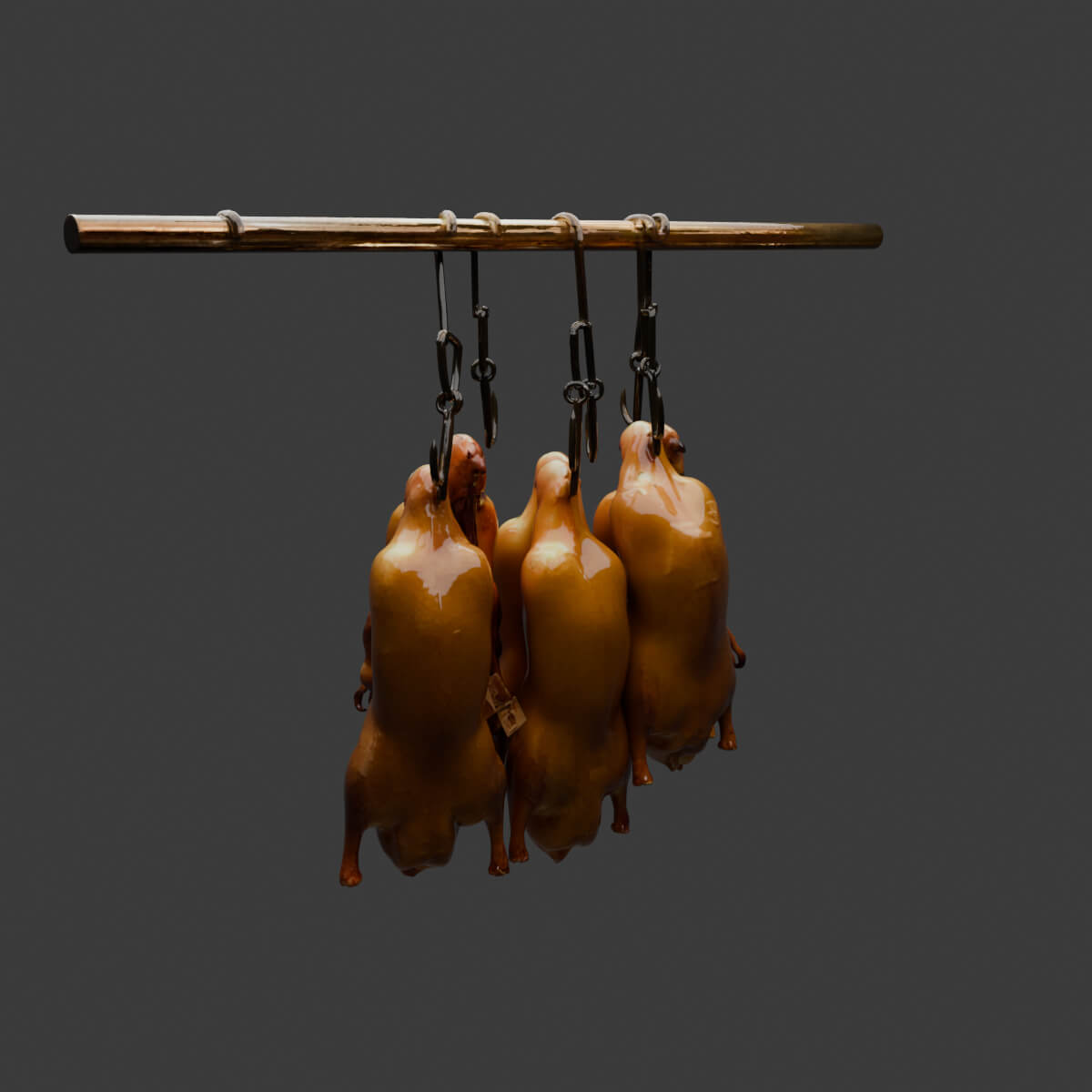 Chinese Beijing Roasted Duck 3D Model 3D Model