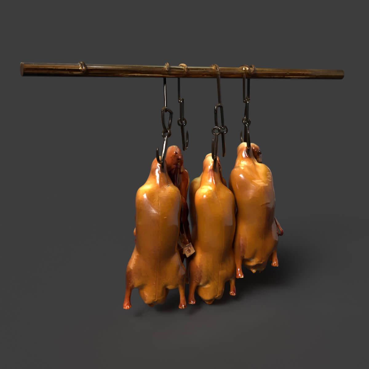 Chinese Beijing Roasted Duck 3D Model 3D Model