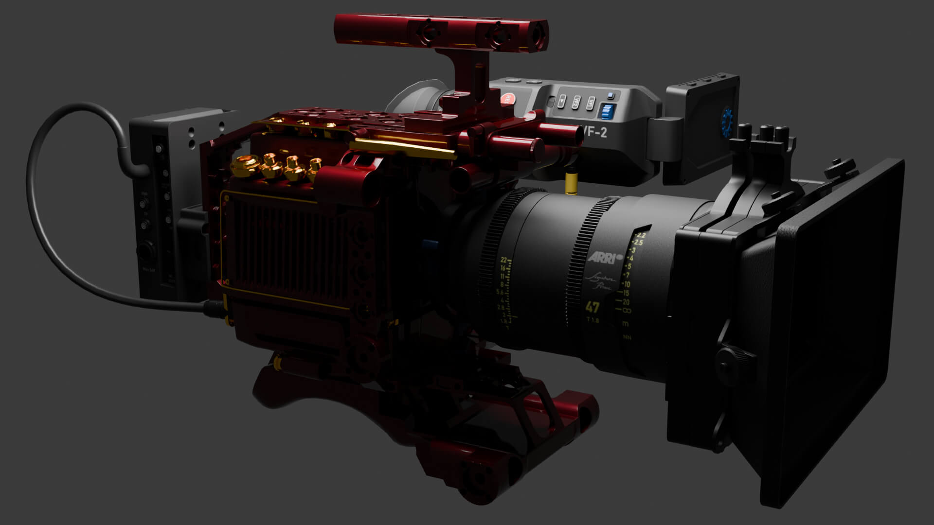 Chinese Movie Camera 3D Model 3D Model