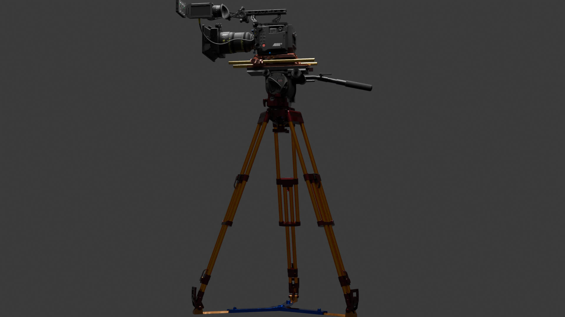 Chinese Movie Camera 3D Model 3D Model
