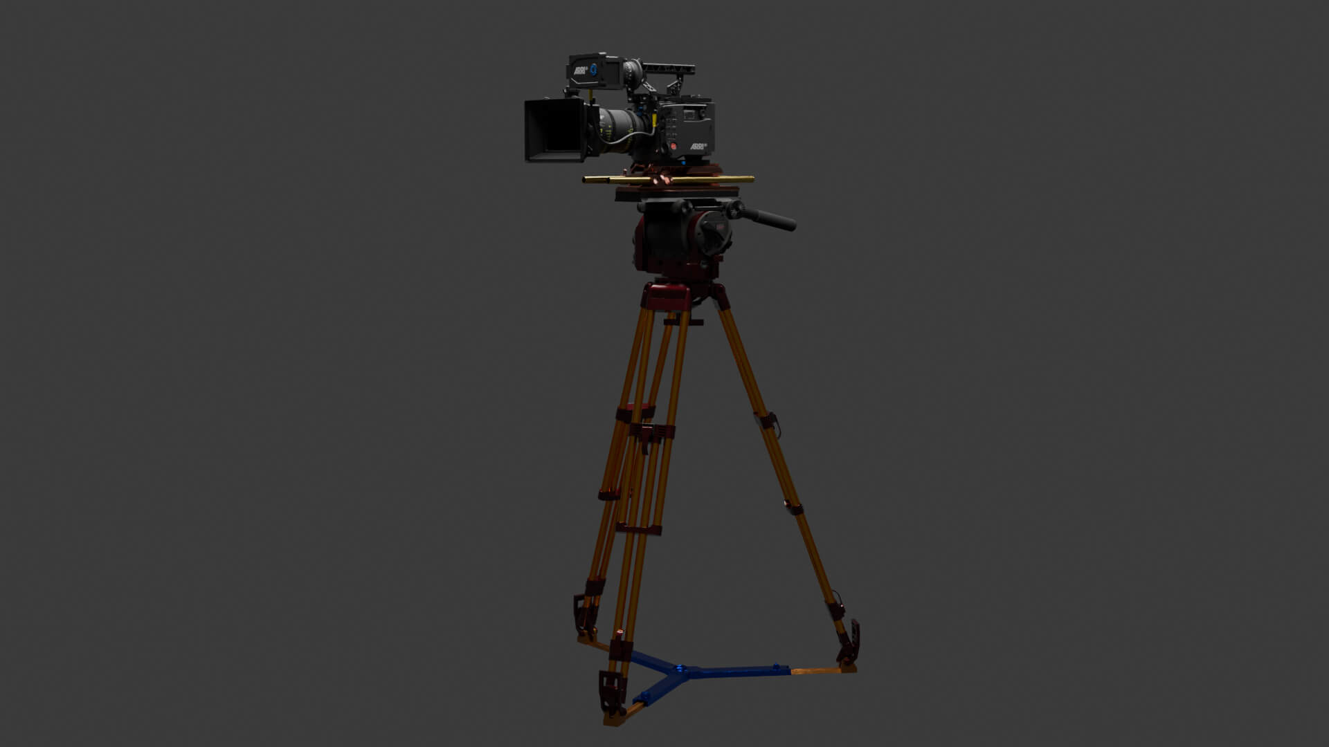 Chinese Movie Camera 3D Model 3D Model