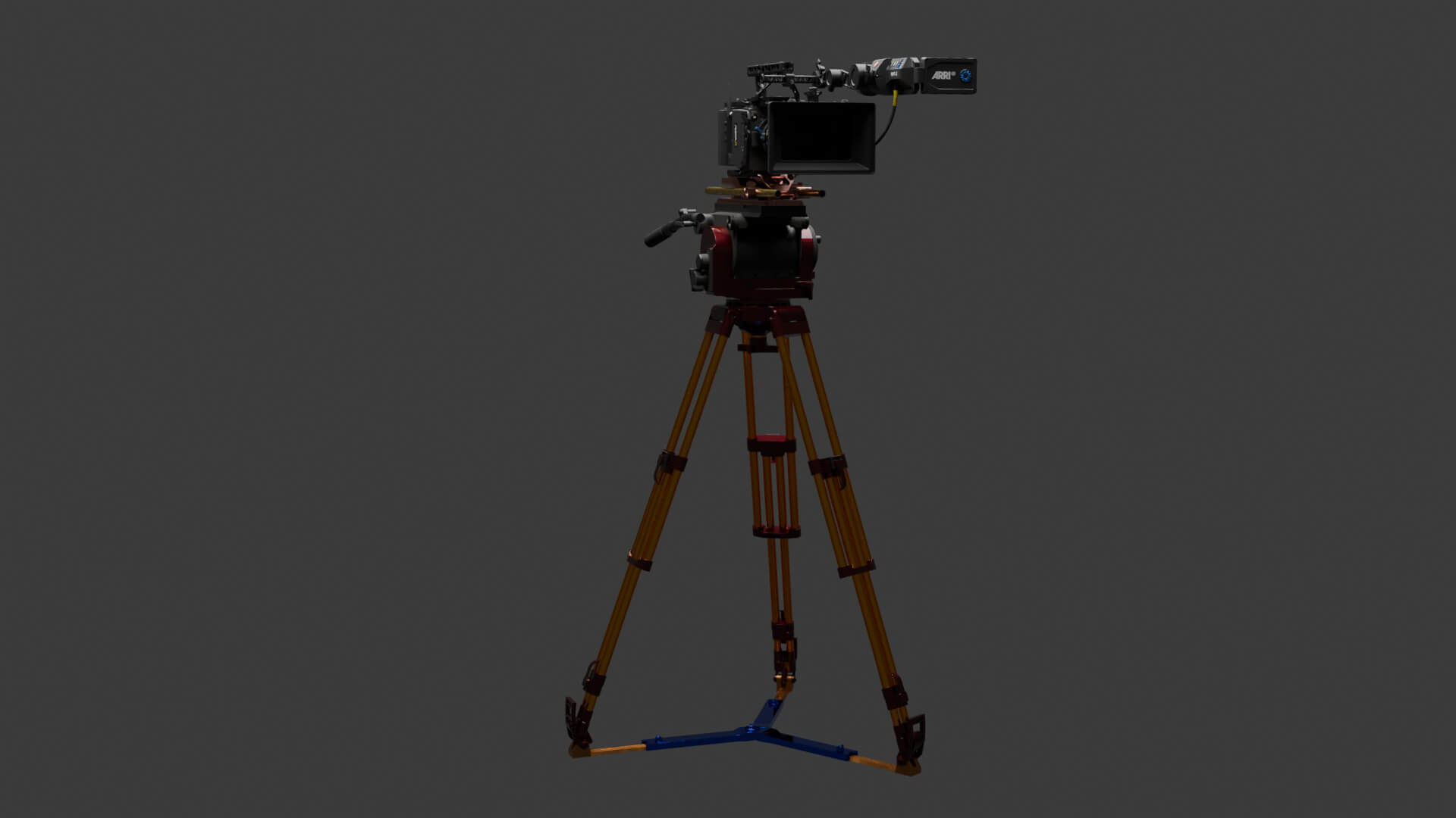 Chinese Movie Camera 3D Model 3D Model