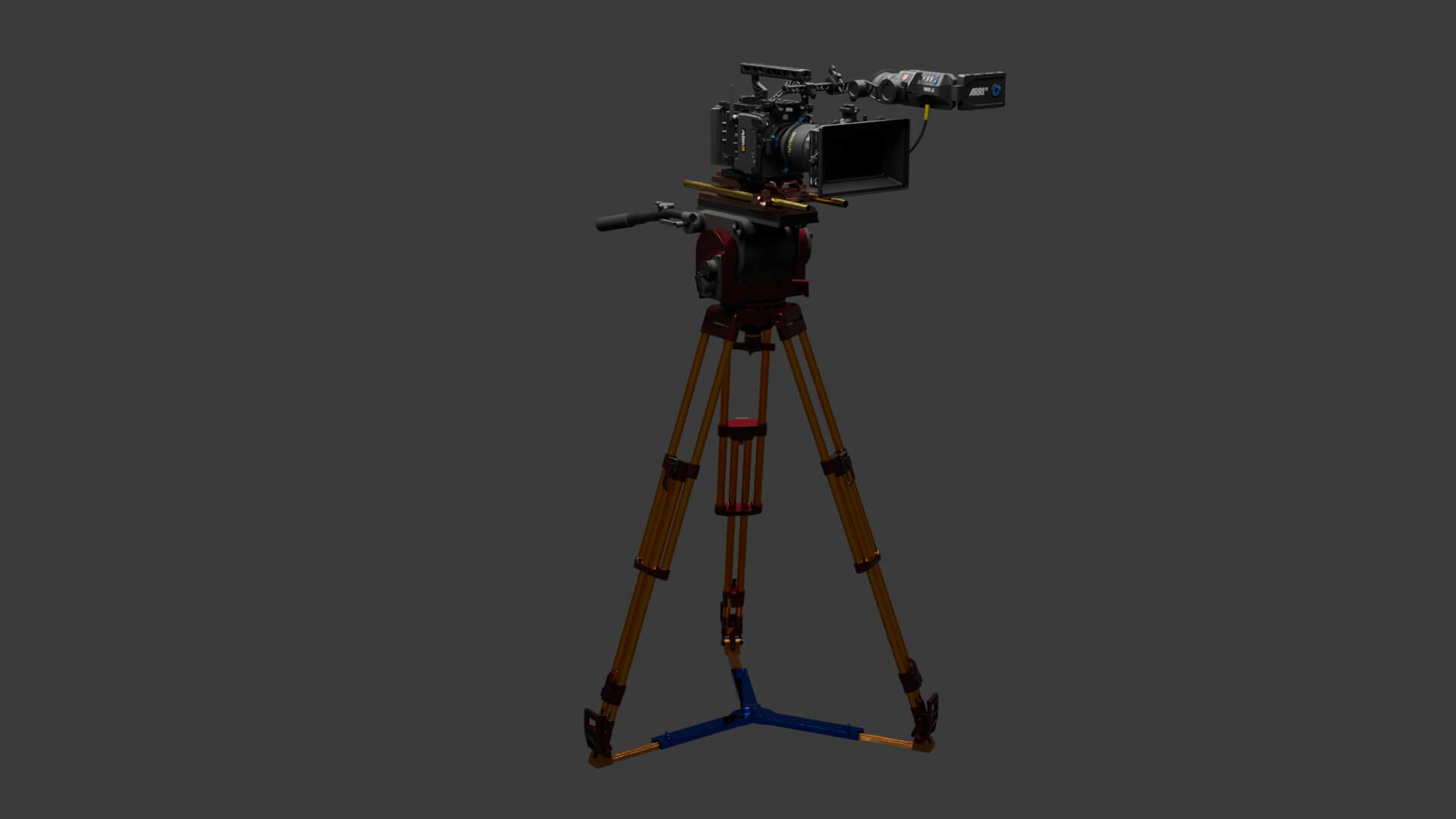Chinese Movie Camera 3D Model 3D Model