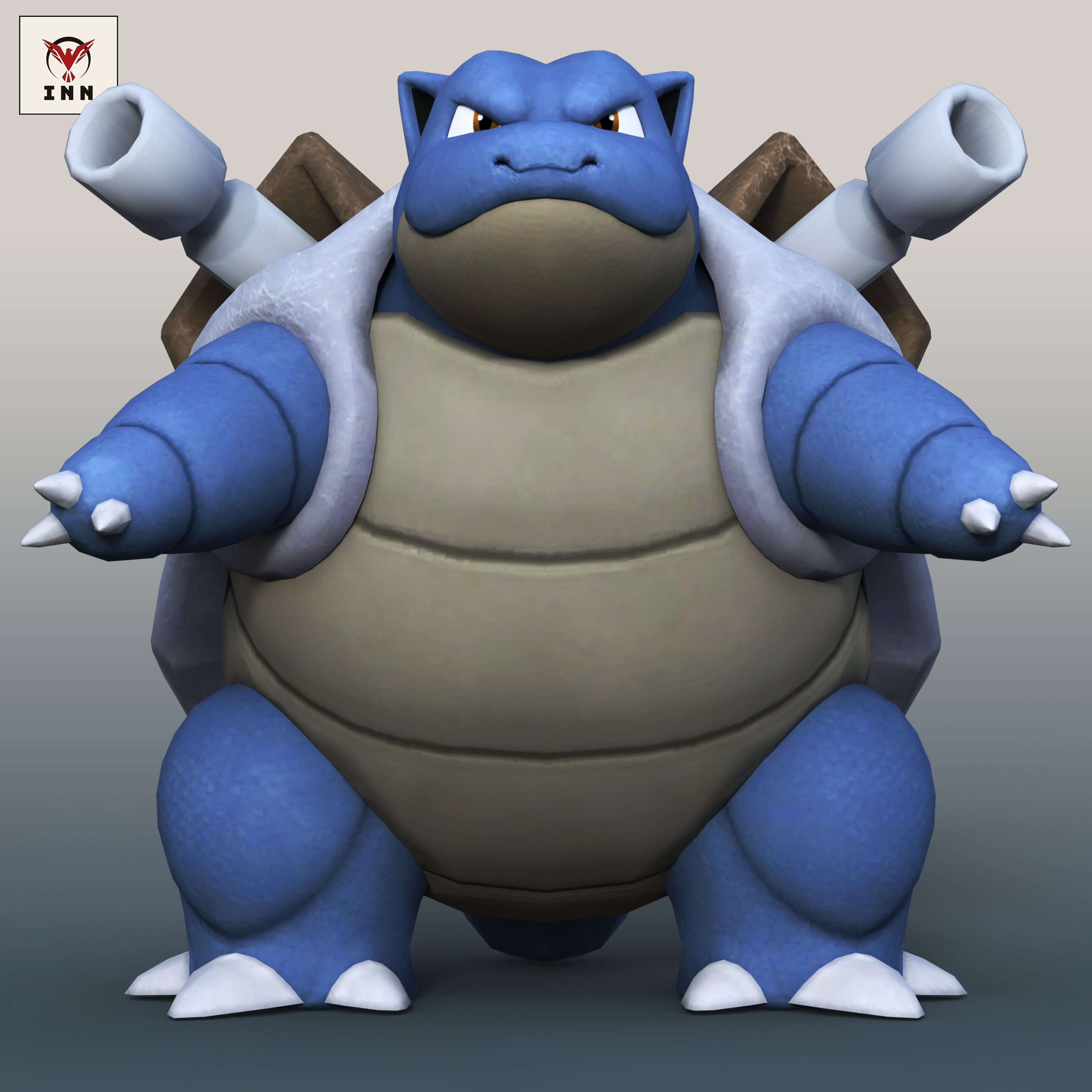 PKMN - Blastoise for DazStudio Daz Content
