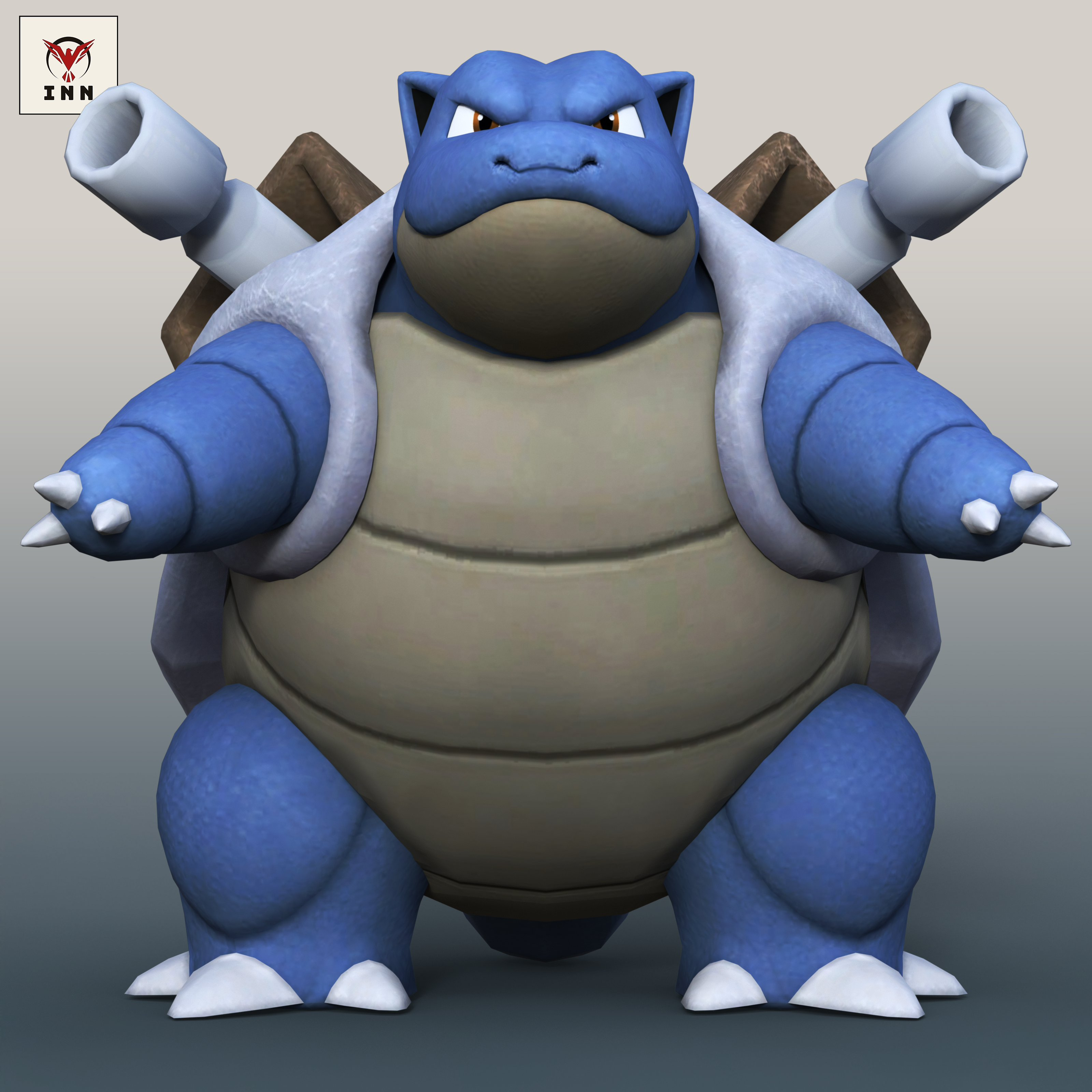 PKMN - Blastoise for DazStudio Daz Content