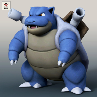 PKMN - Blastoise for DazStudio Daz Content