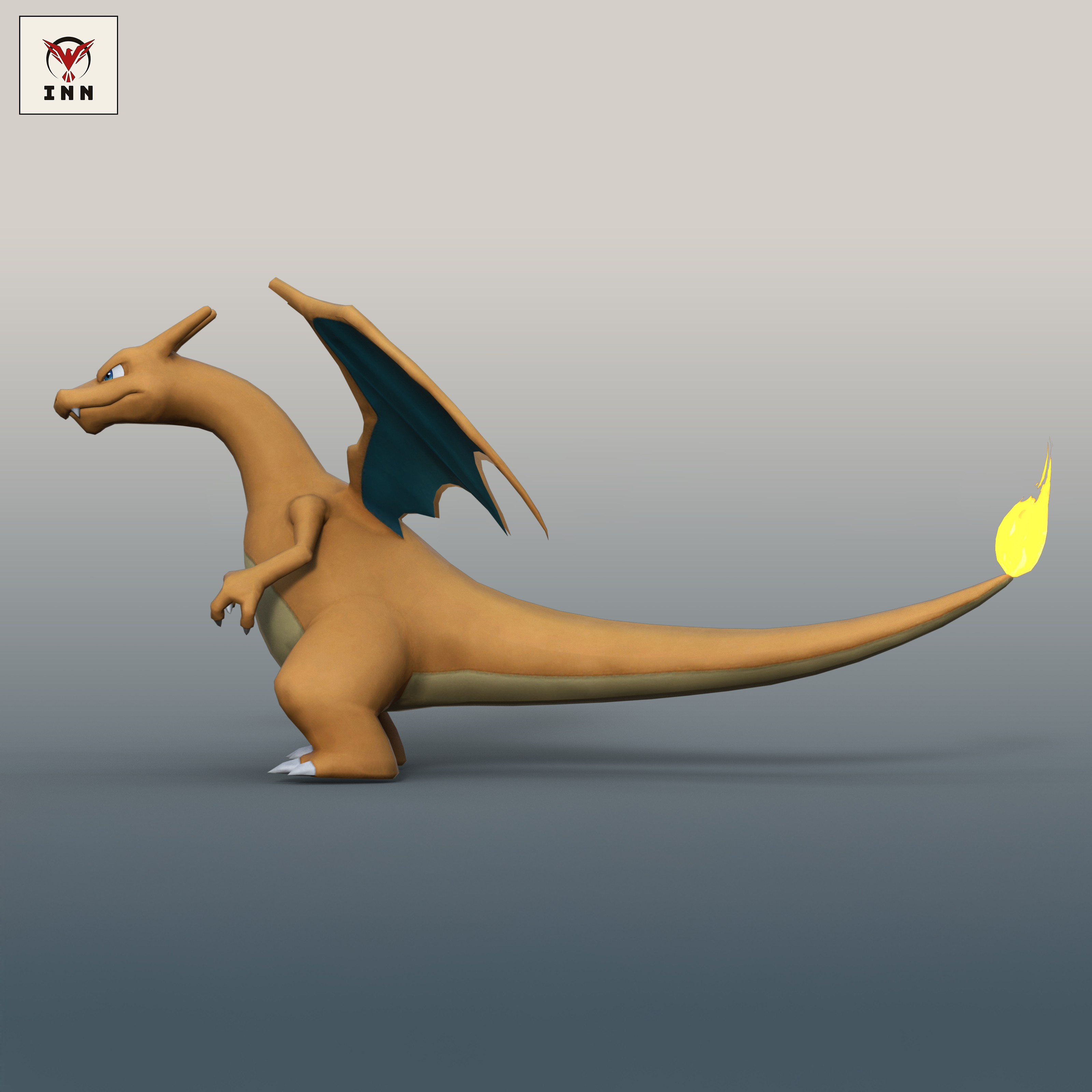 PKMN - Charizard for DazStudio Daz Content