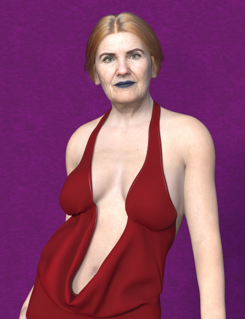 Kira Grandma for Genesis 9 Daz Content
