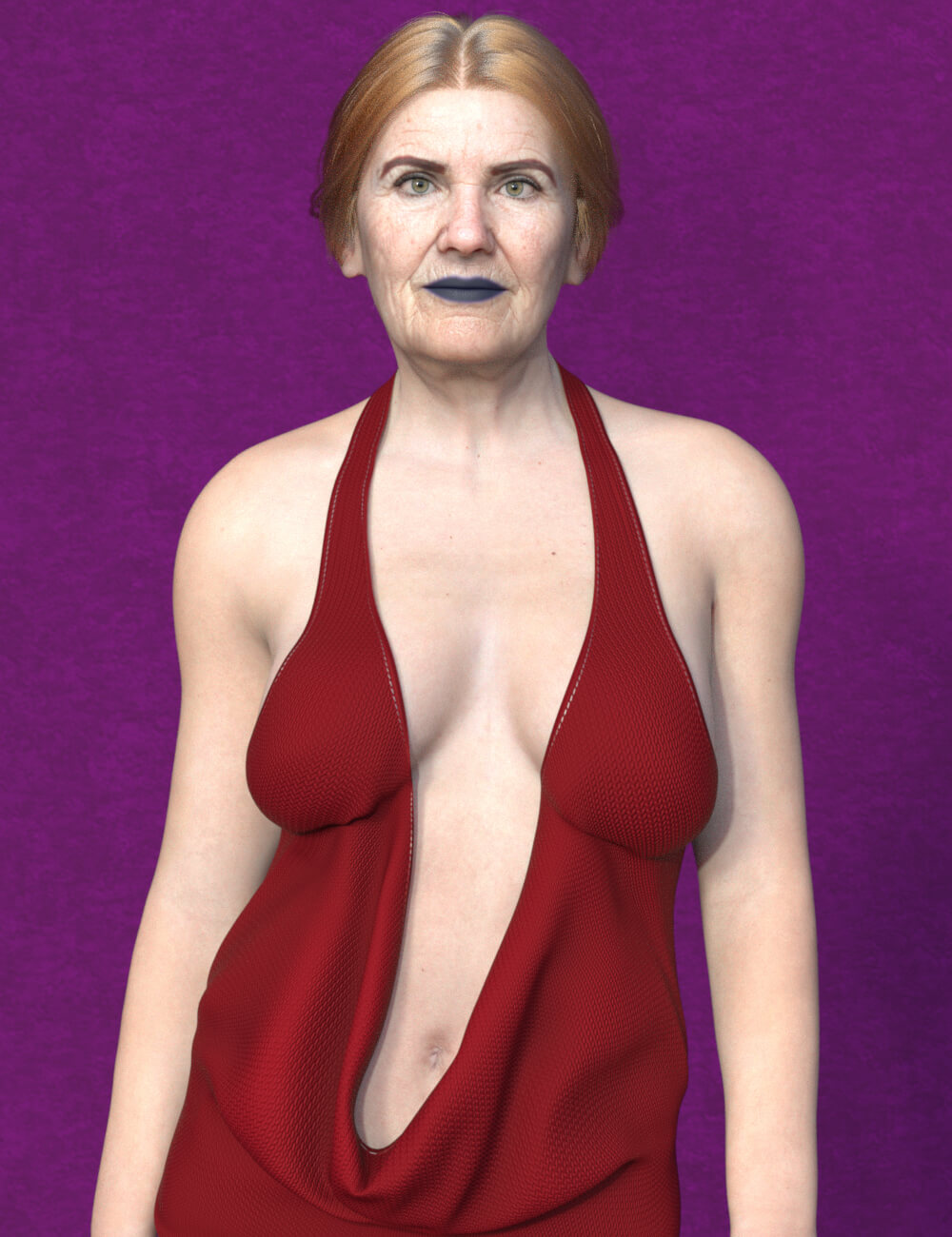 Kira Grandma for Genesis 9 Daz Content