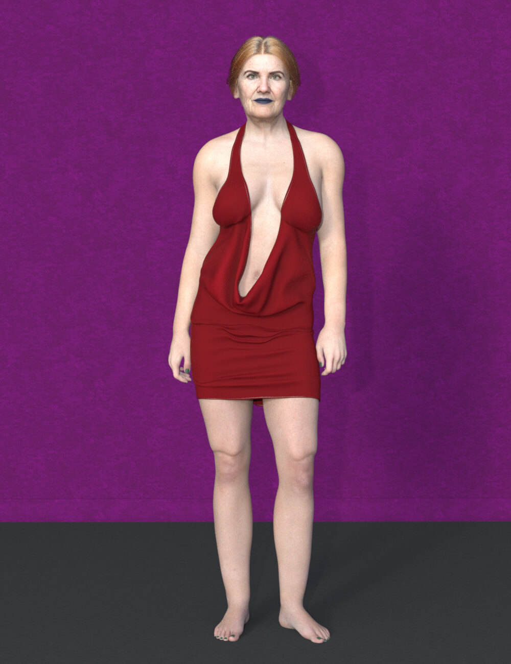 Kira Grandma for Genesis 9 Daz Content