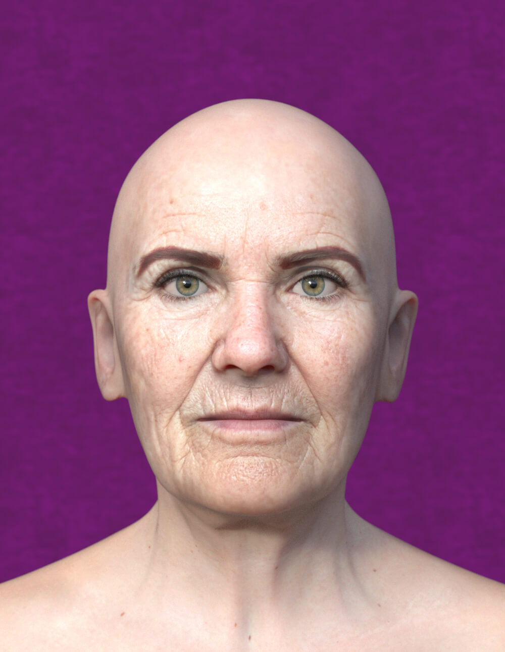 Kira Grandma for Genesis 9 Daz Content