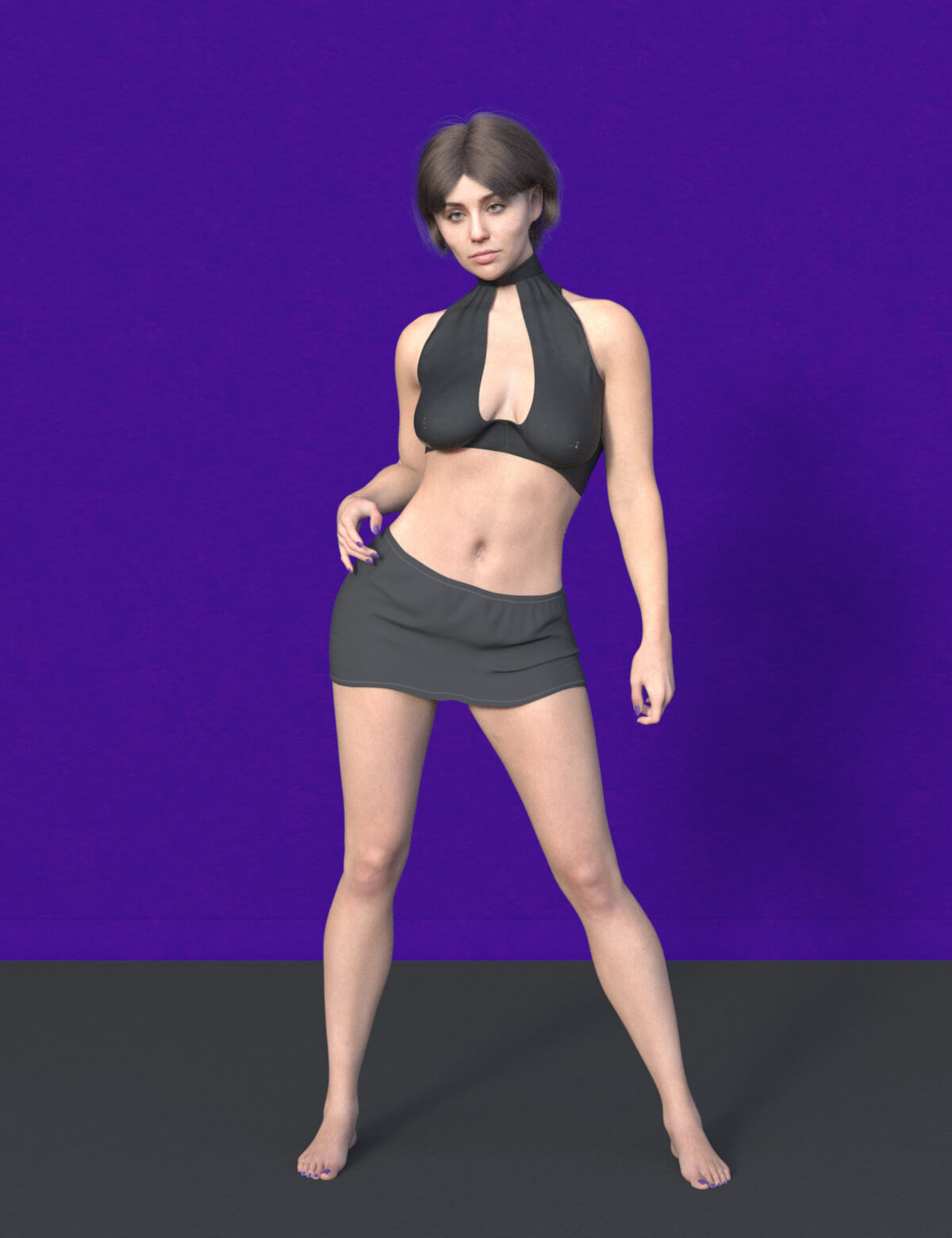 Miley for Genesis 9 Daz Content