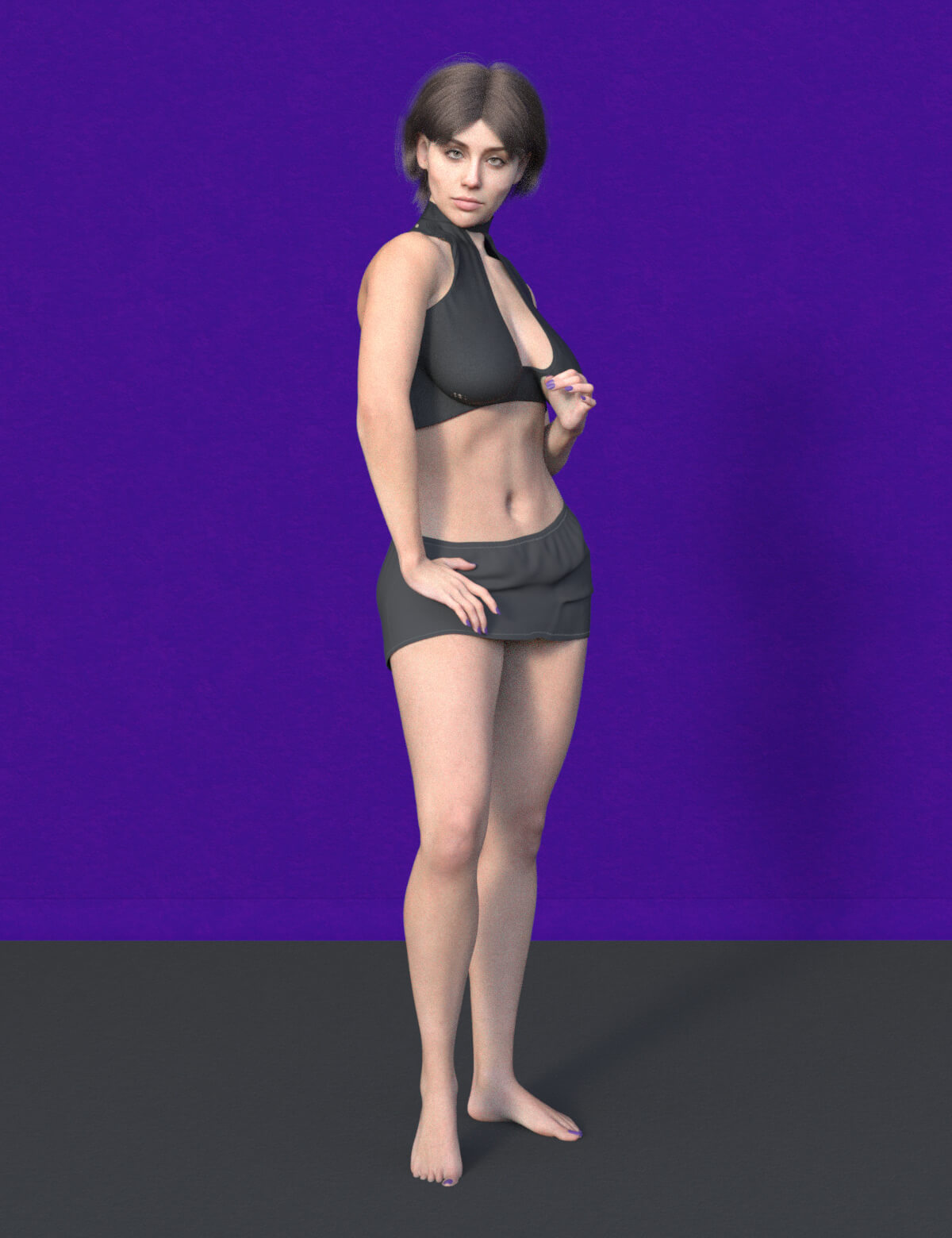 Miley for Genesis 9 Daz Content