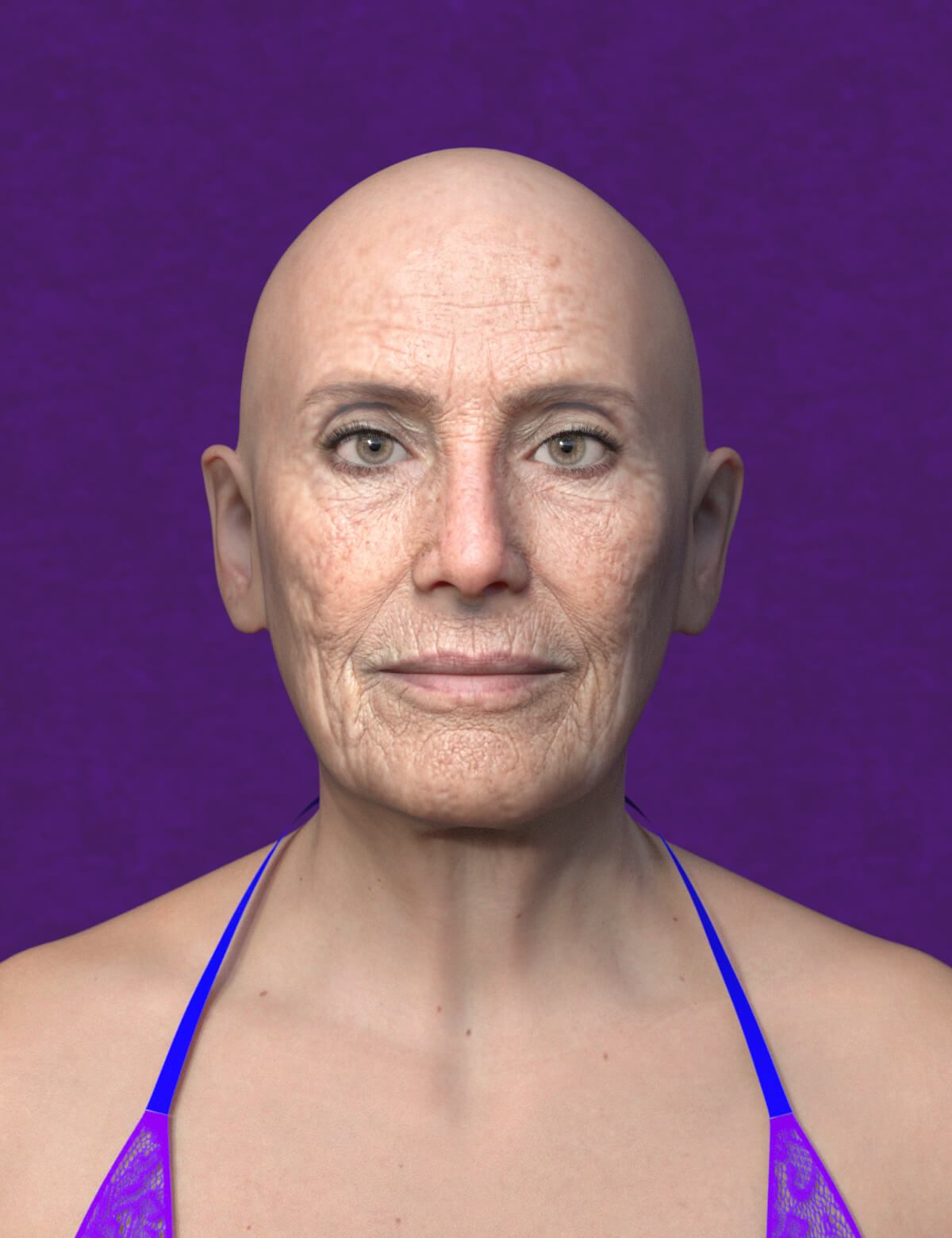 Nari Grandma for Genesis 9 Daz Content