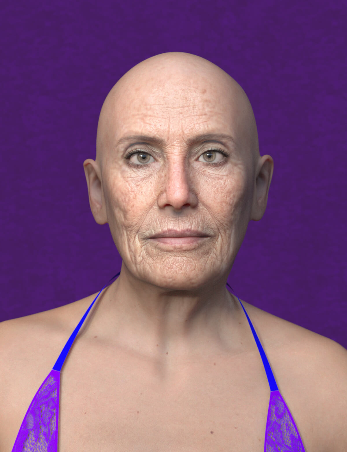 Nari Grandma for Genesis 9 Daz Content