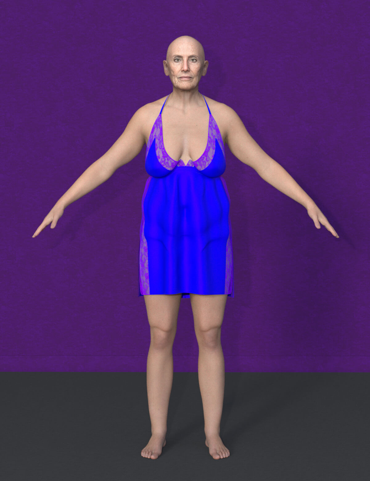 Nari Grandma for Genesis 9 Daz Content