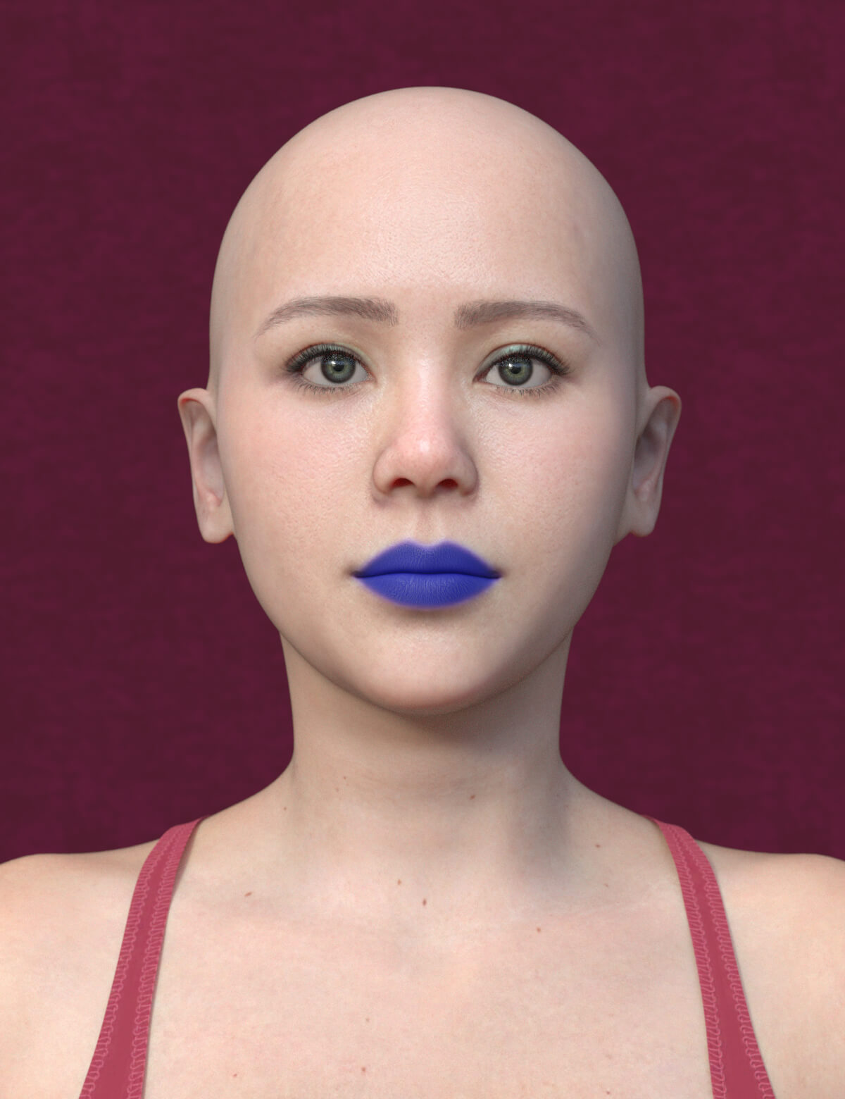 Yuna for Genesis 9 Daz Content