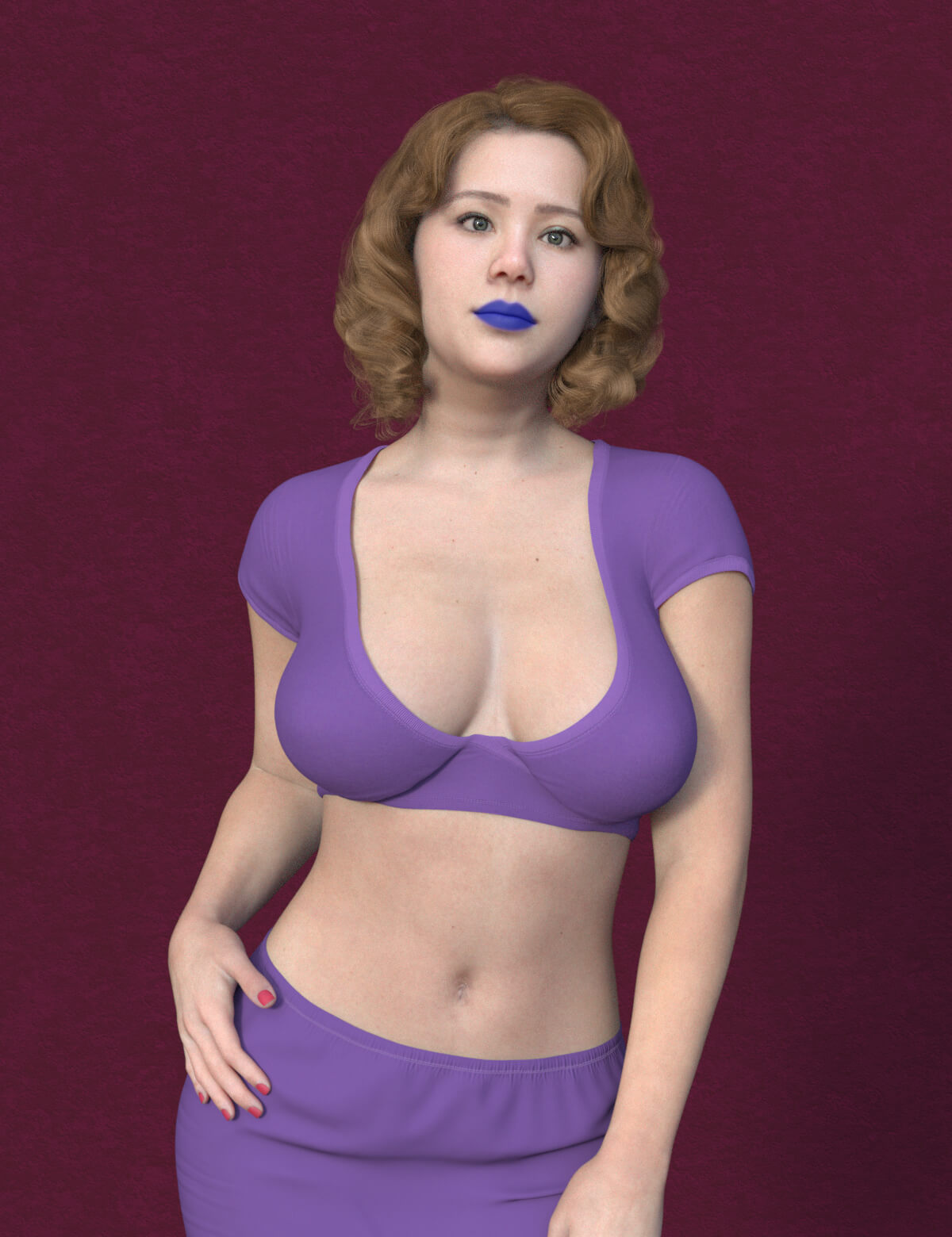 Yuna for Genesis 9 Daz Content