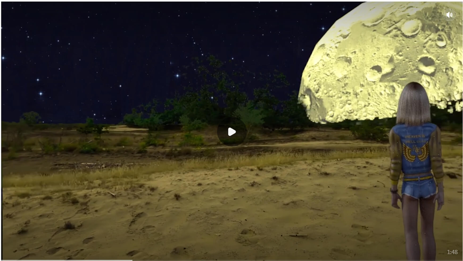 From Daywalk to Nightwalk Sound of Silence Video 3D Render, Digital Artwork by Jan Tulpe