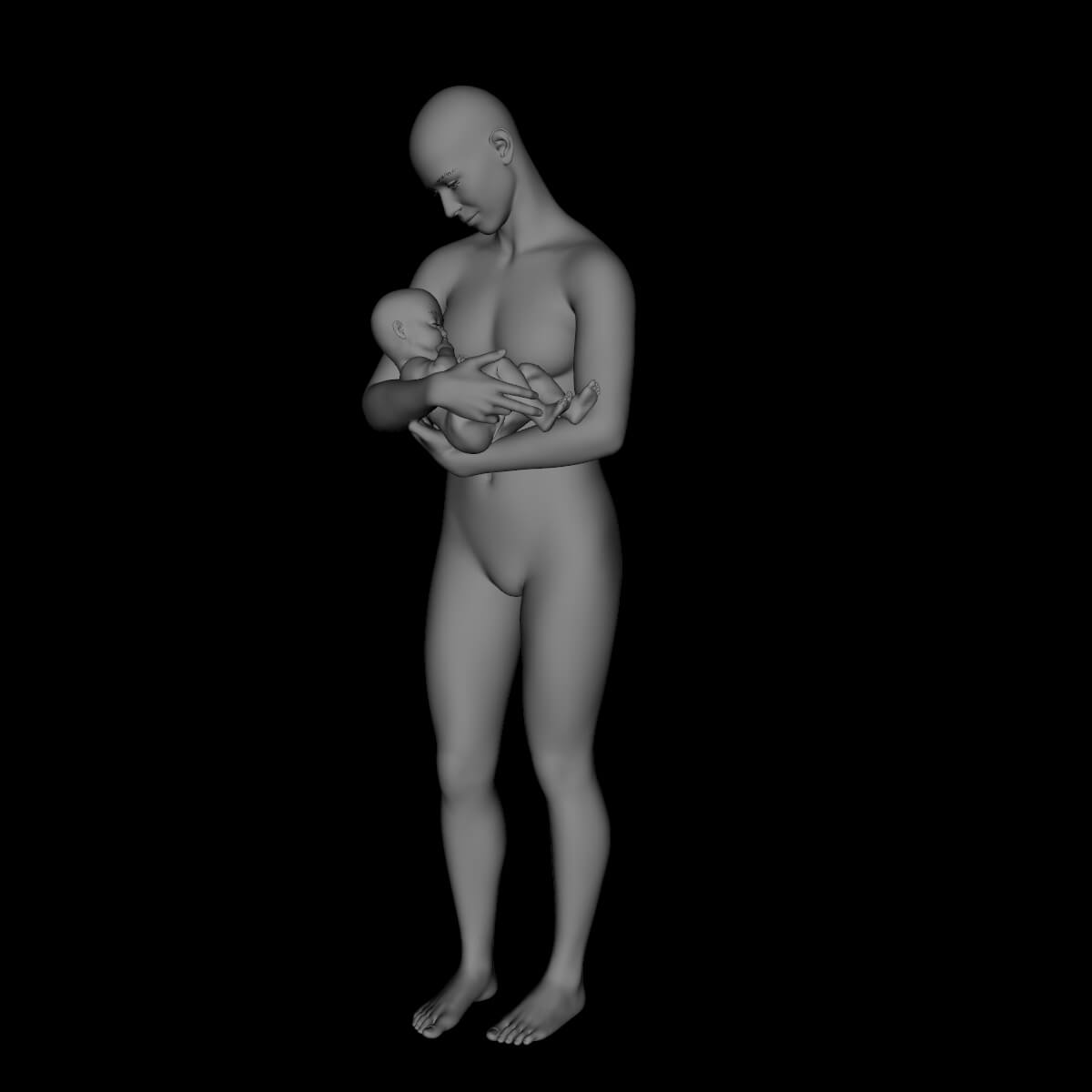 Parenthood Props and Poses for Genesis 9 Daz Content