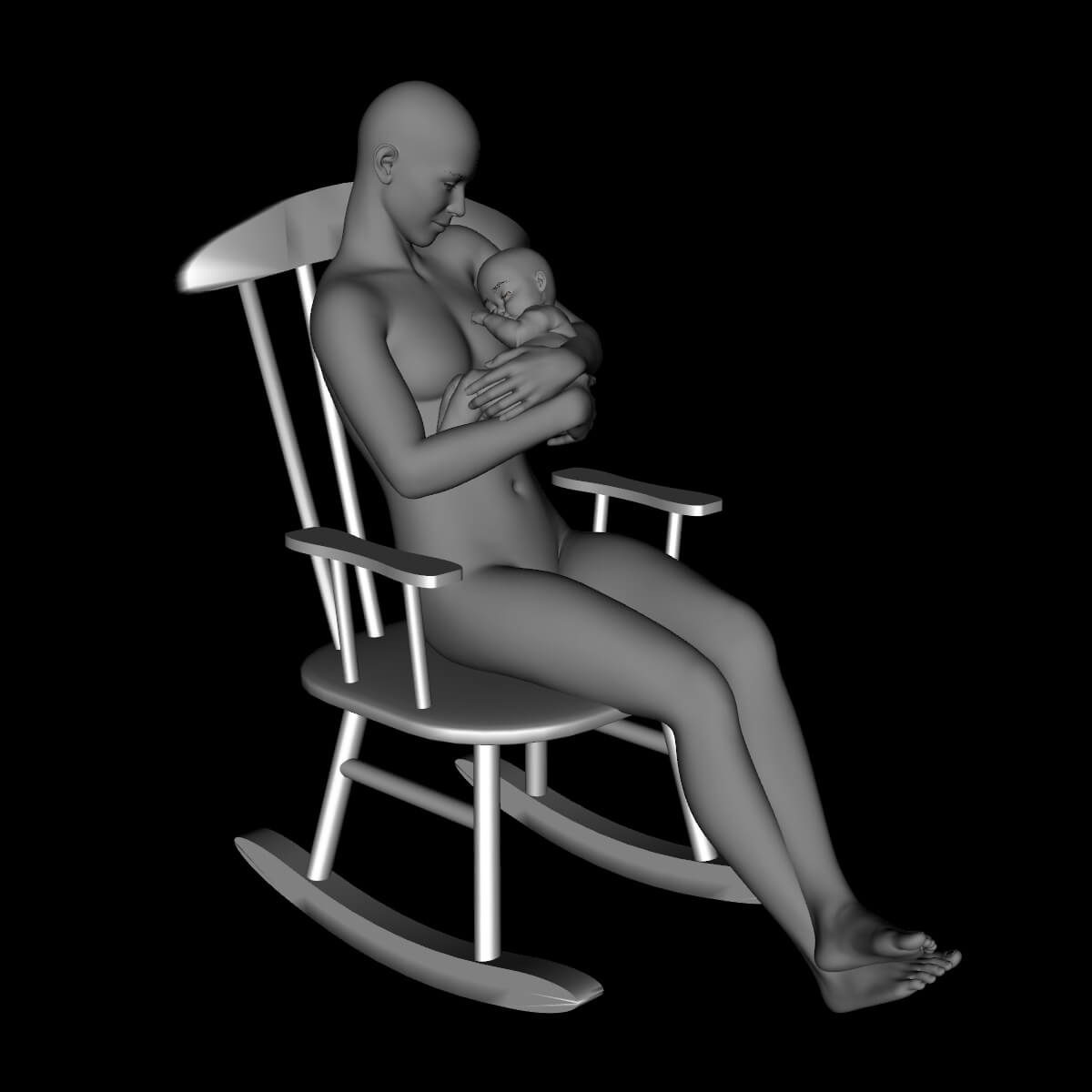 Parenthood Props and Poses for Genesis 9 Daz Content