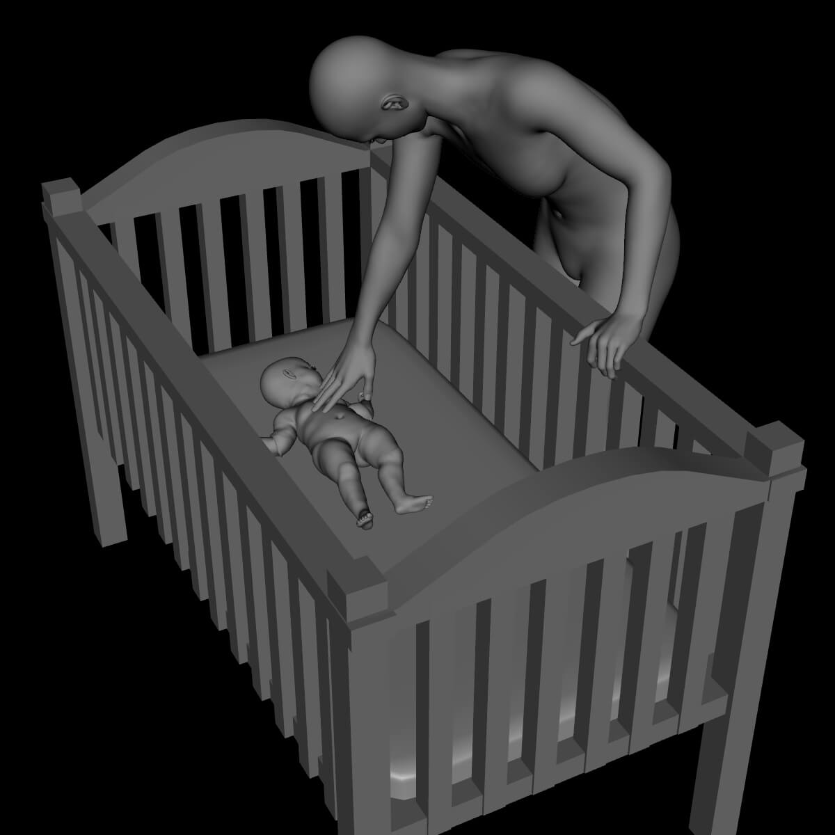 Parenthood Props and Poses for Genesis 9 Daz Content
