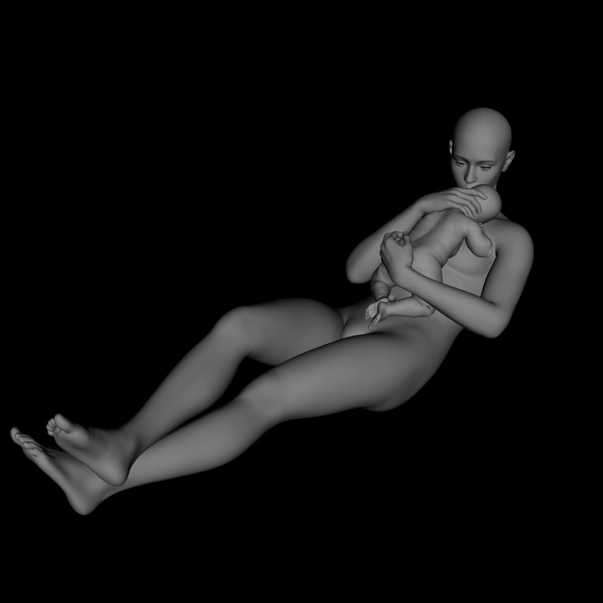 Parenthood Props and Poses for Genesis 9 Daz Content