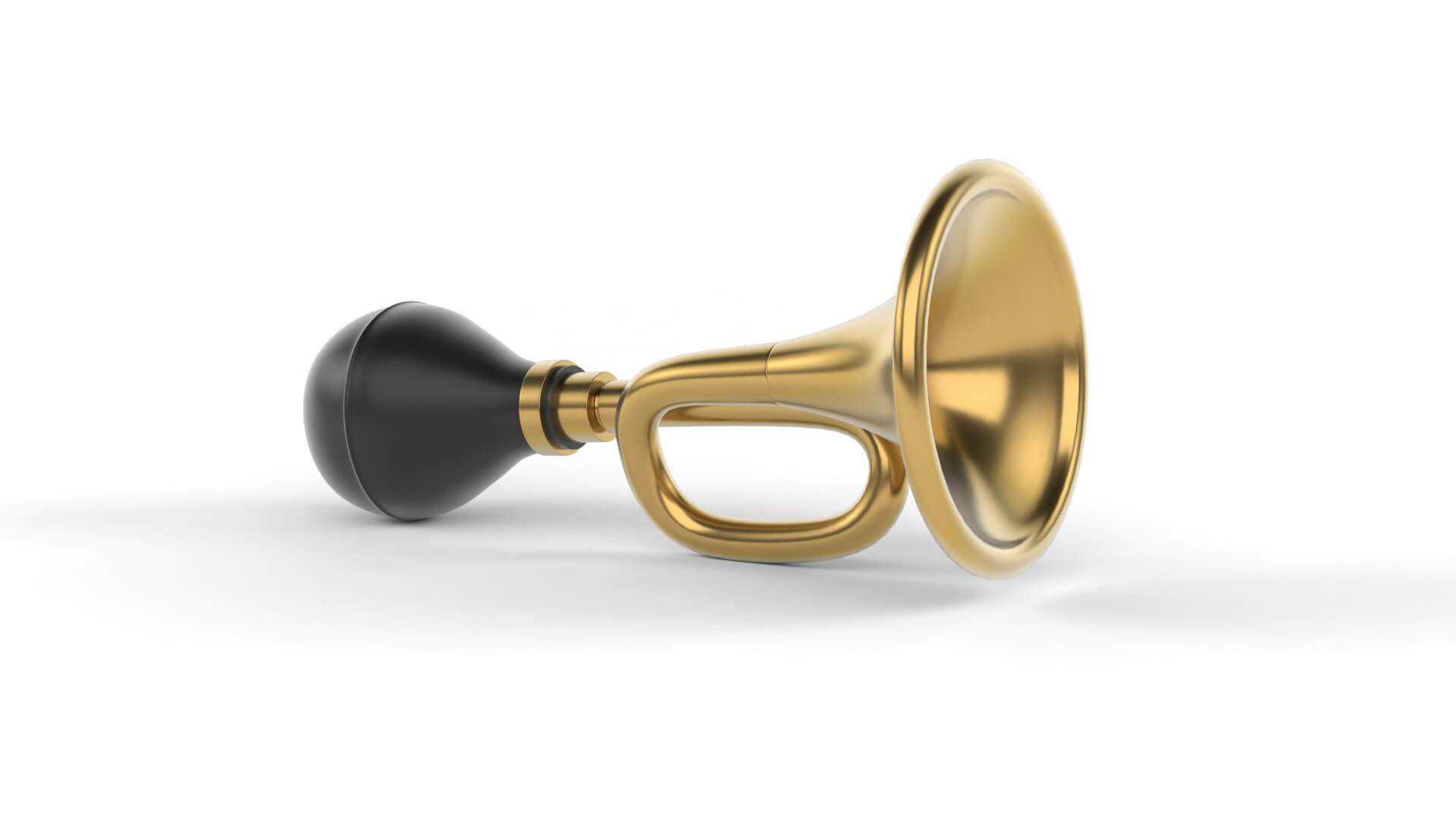 Classic Bicycle Horn 3D Model