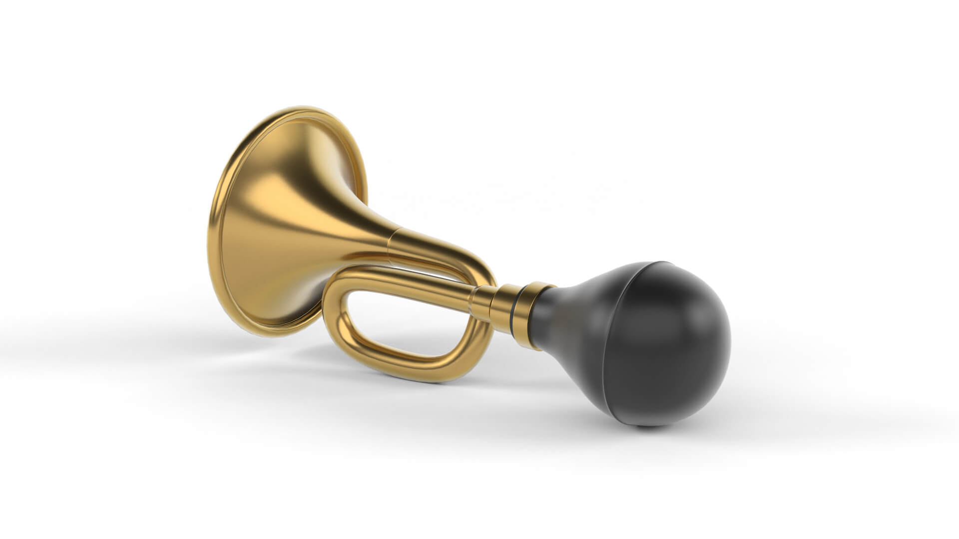Classic Bicycle Horn 3D Model