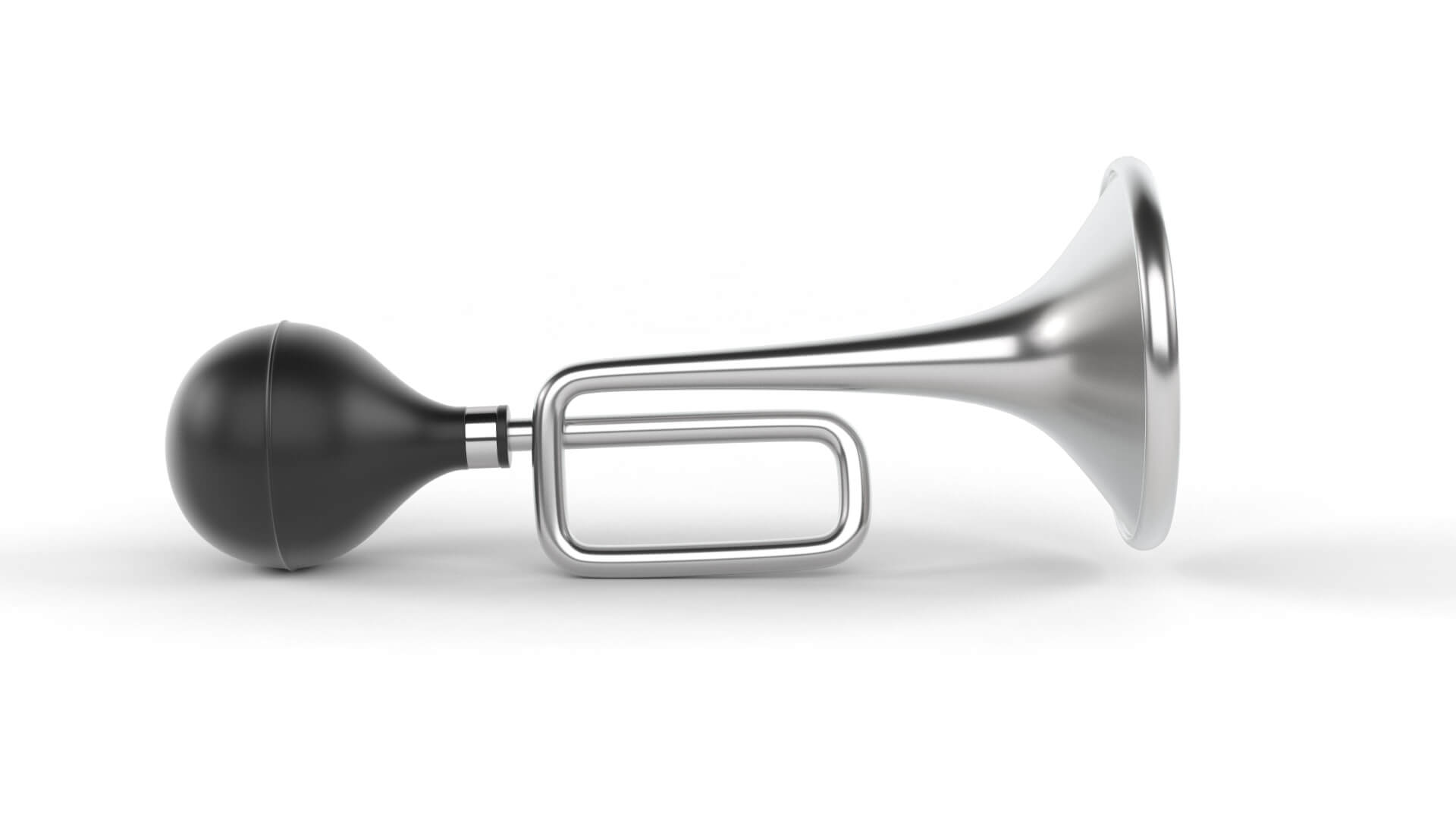Classic Bicycle Horn 3D Model