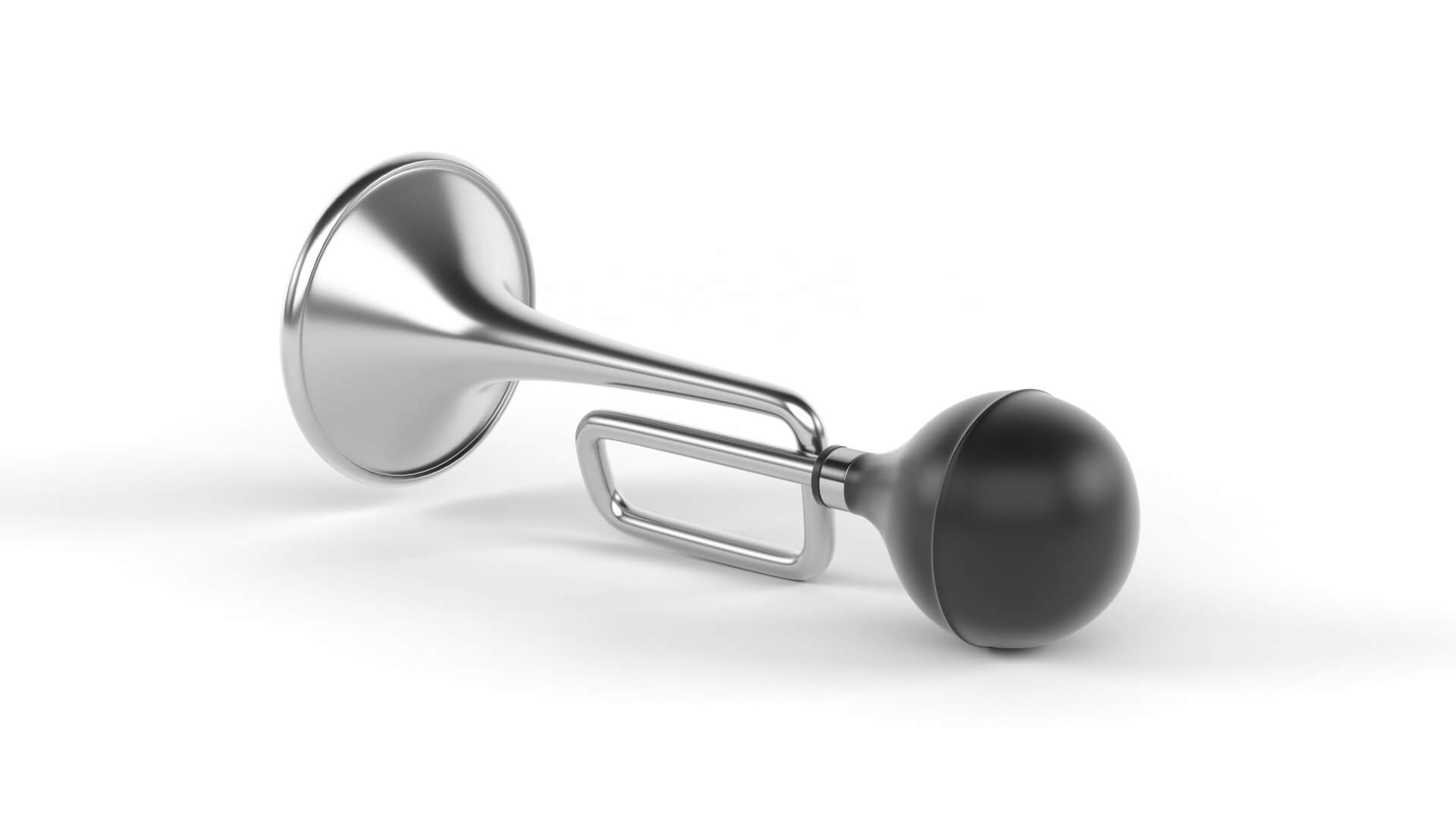Classic Bicycle Horn 3D Model