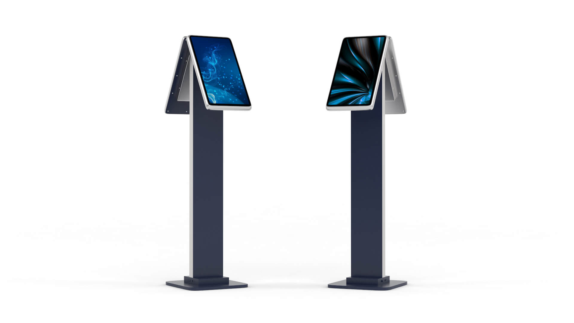 Electronic Kiosk 3D Model