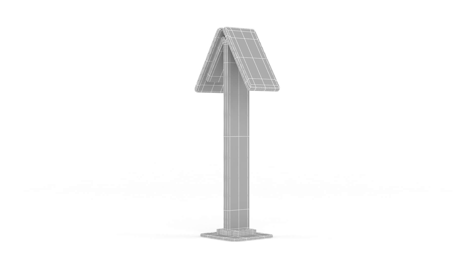 Electronic Kiosk 3D Model