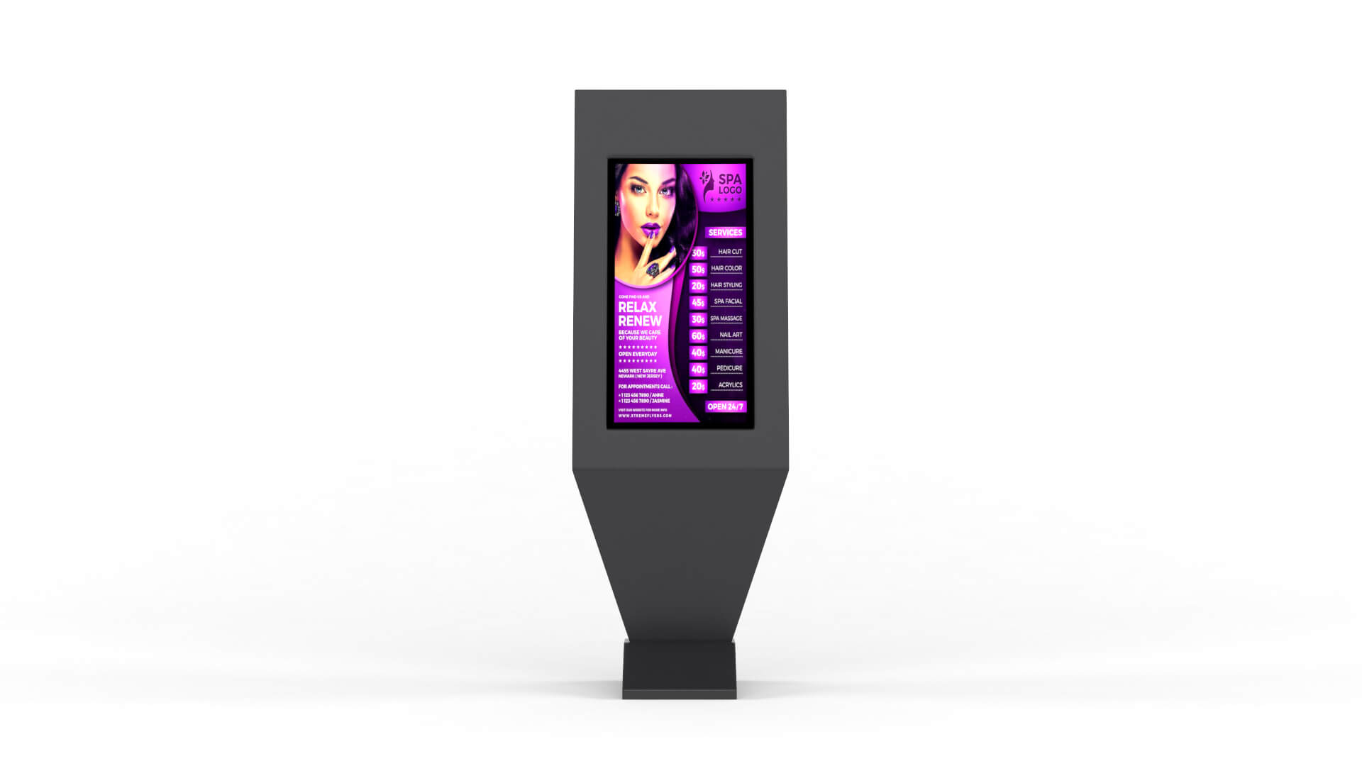 Electronic Kiosk Collection 3D Model