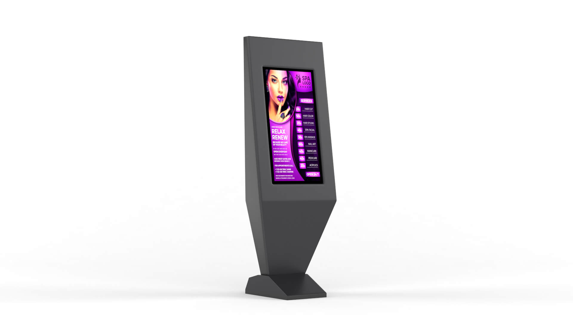 Electronic Kiosk Collection 3D Model