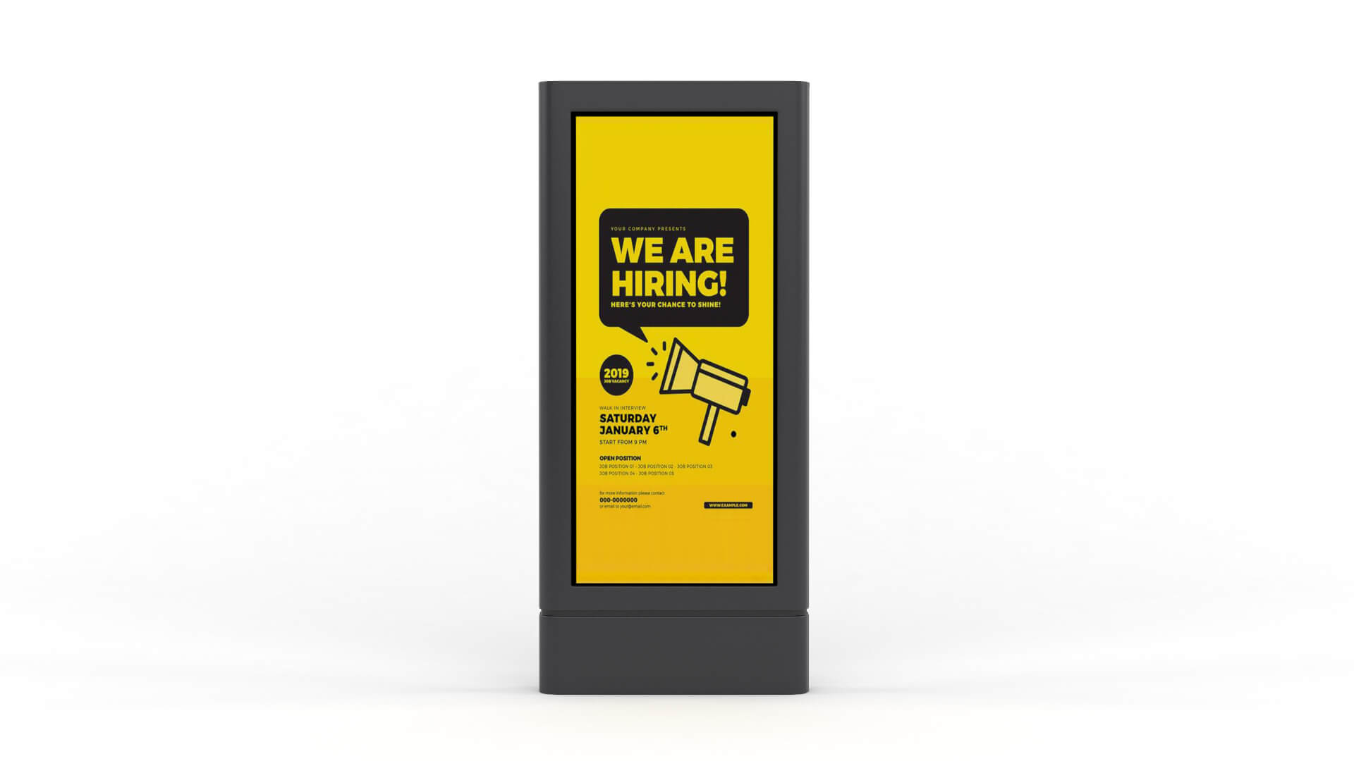 Electronic Kiosk Collection 3D Model