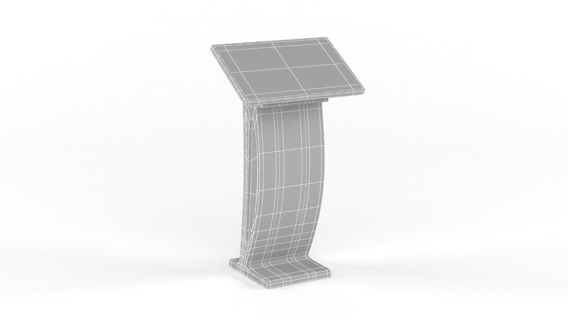 Electronic Kiosk Collection 3D Model