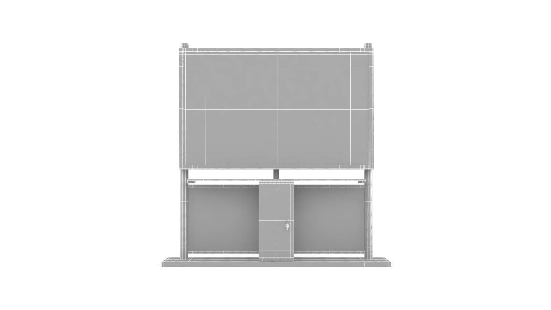 Electronic Kiosk Collection 3D Model
