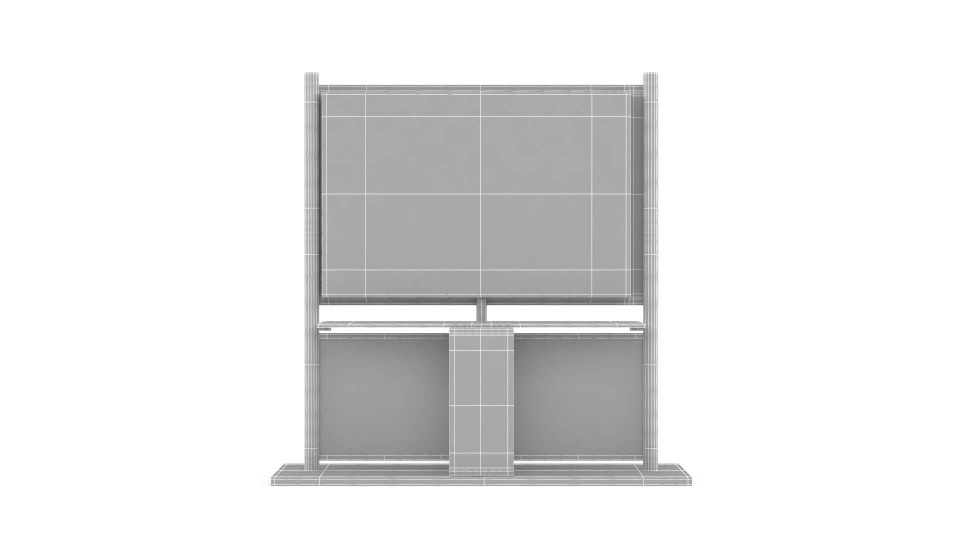 Electronic Kiosk Collection 3D Model