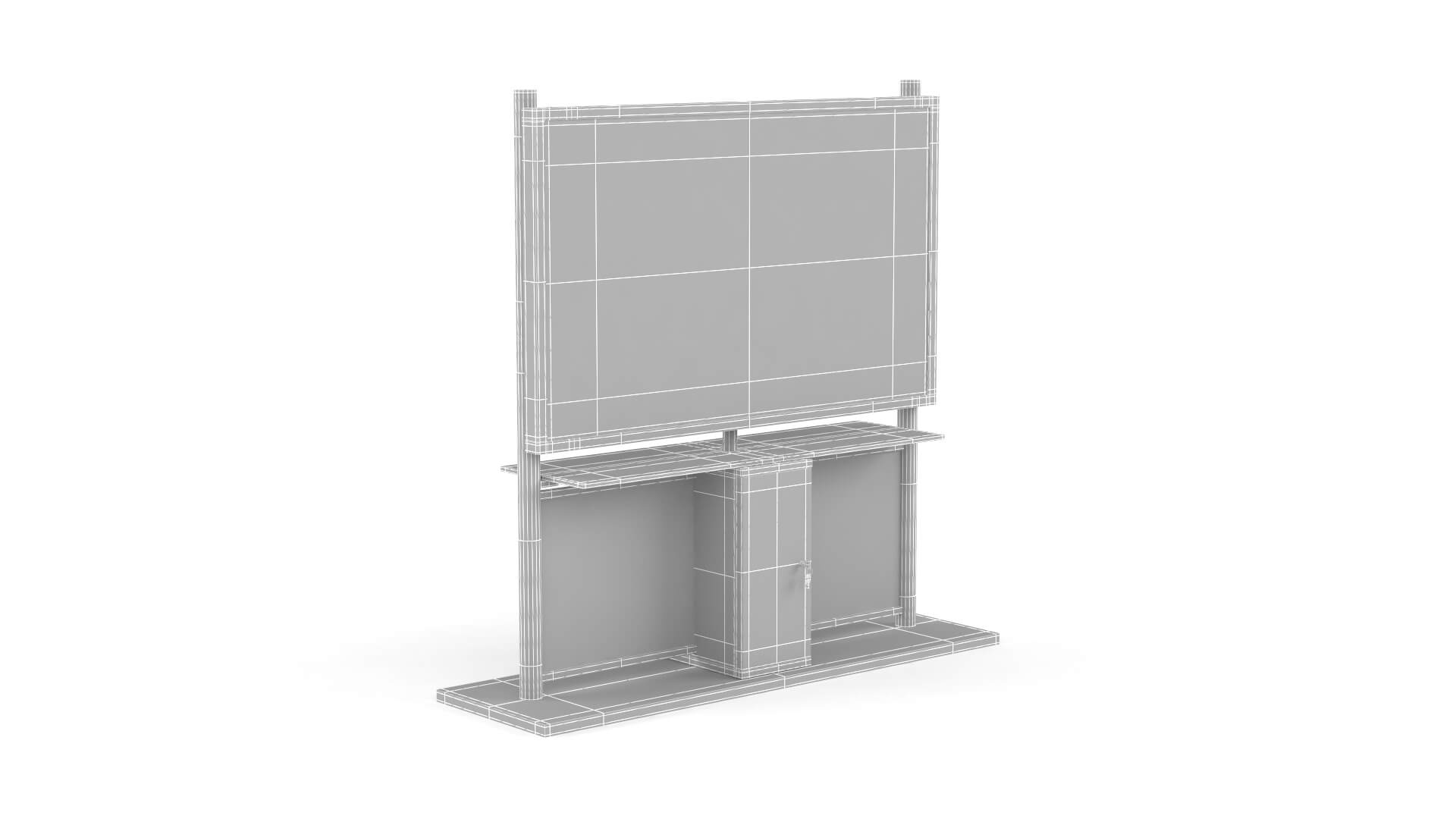 Electronic Kiosk Collection 3D Model