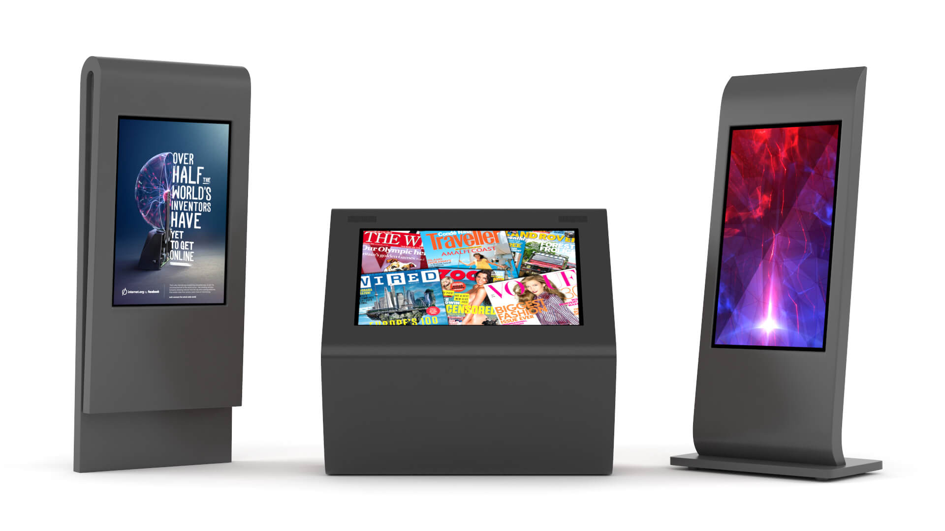 Electronic Kiosk Collection 3D Model