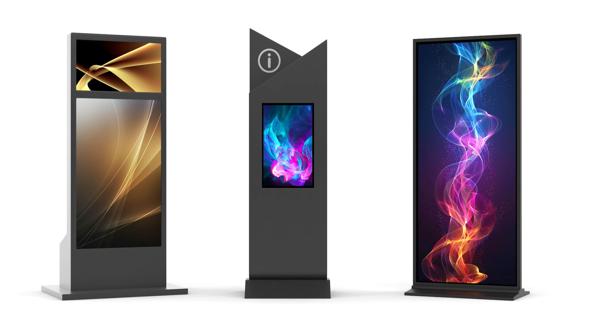Electronic Kiosk Collection 3D Model