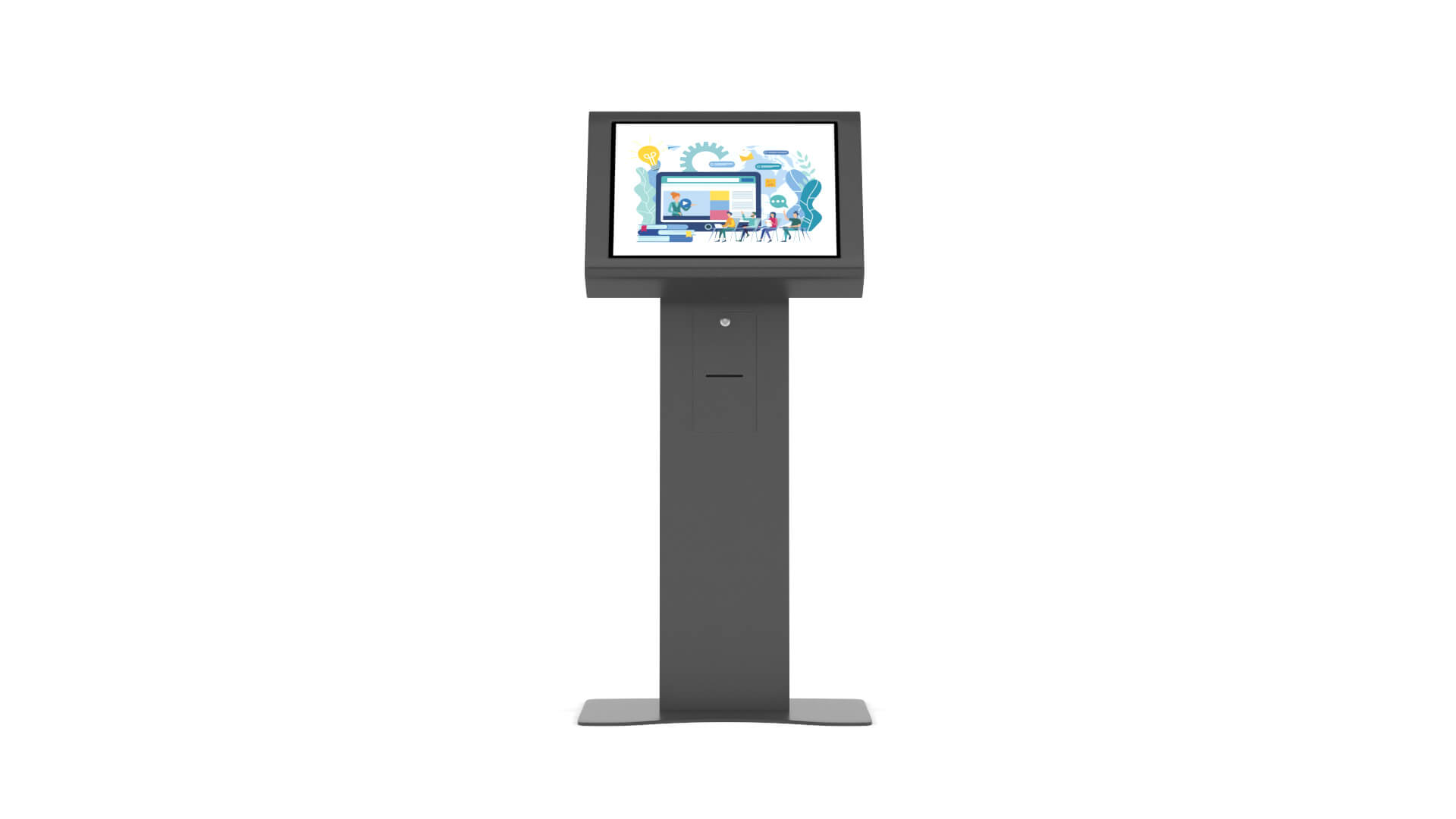 Electronic Kiosk Collection 3D Model