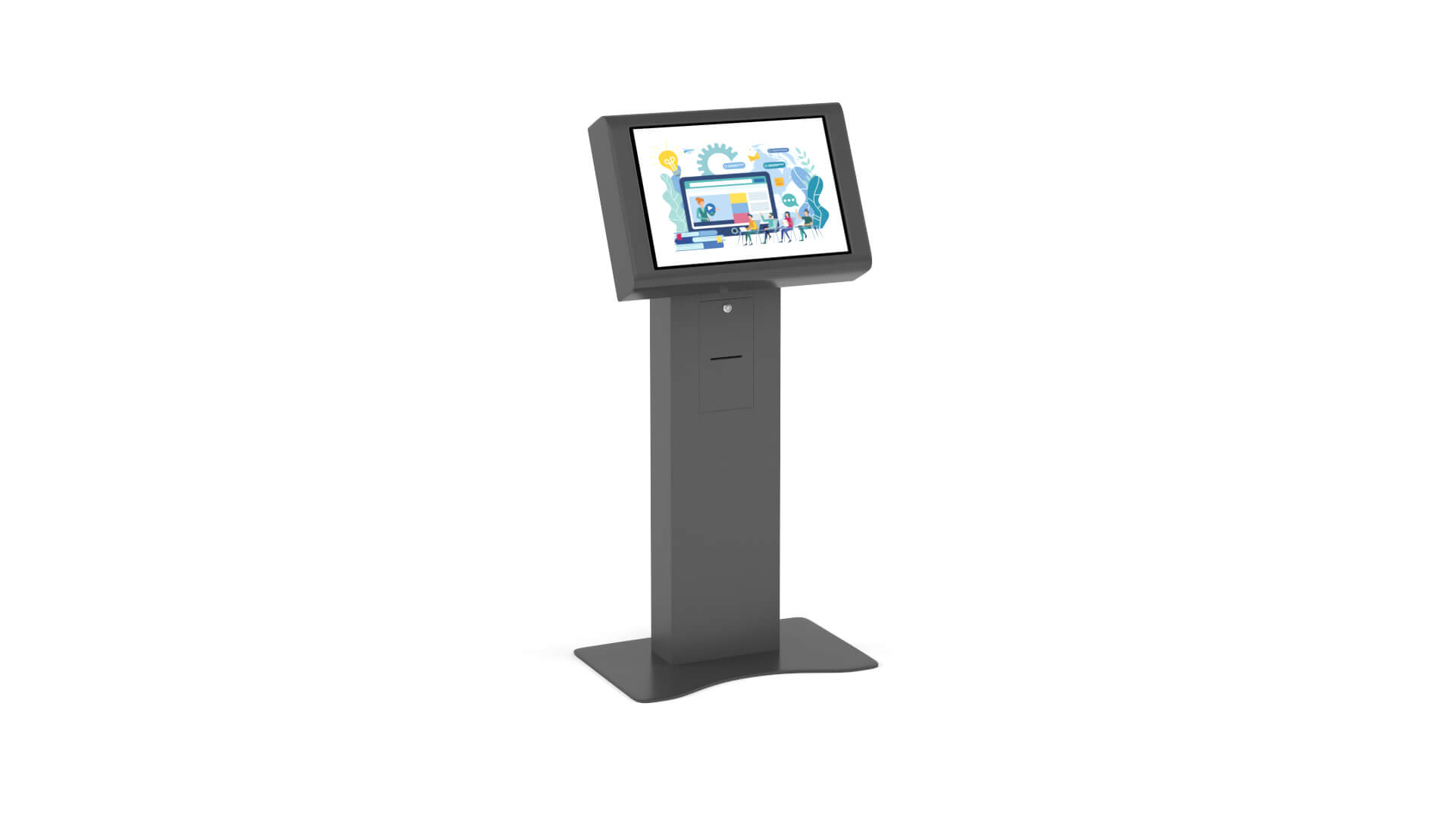 Electronic Kiosk Collection 3D Model
