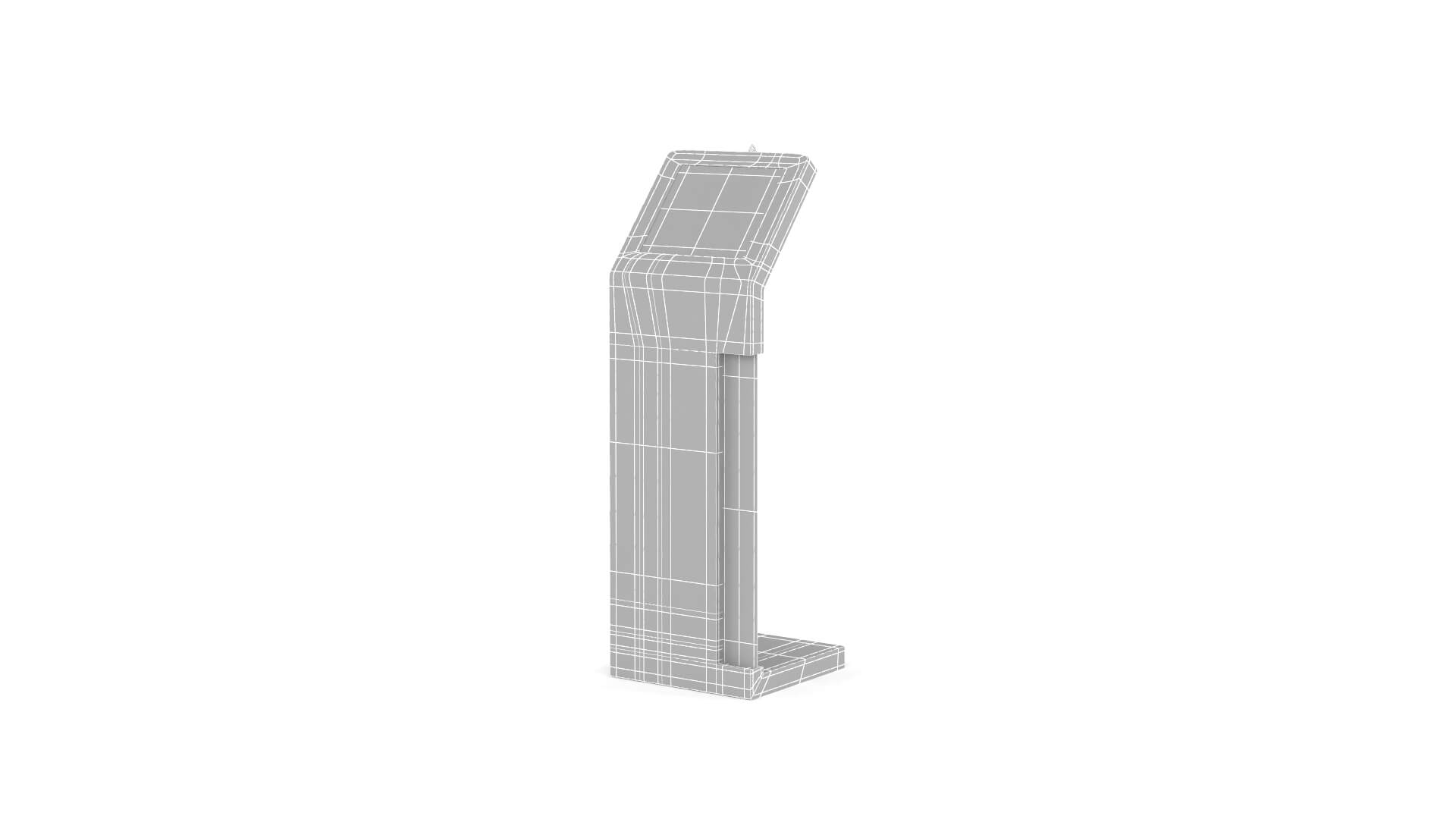Electronic Kiosk Collection 3D Model