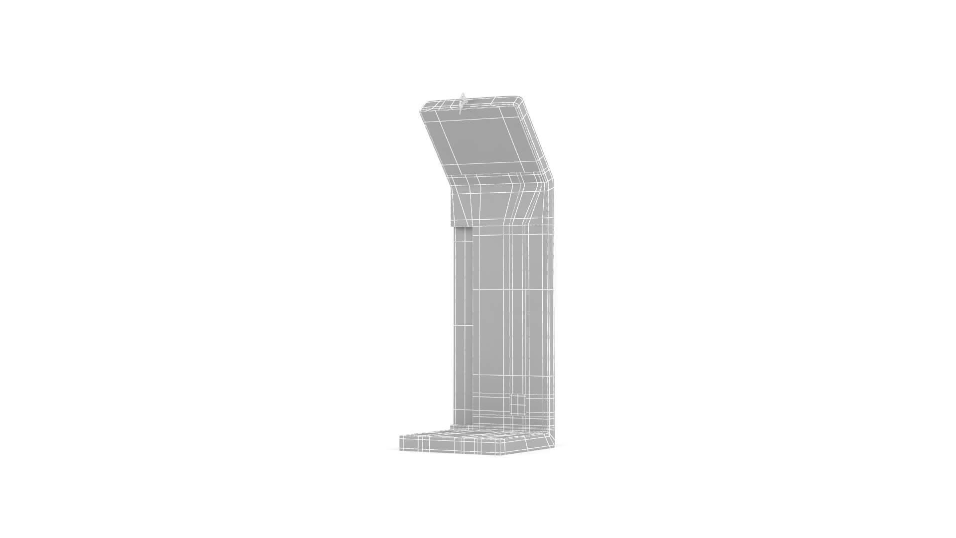 Electronic Kiosk Collection 3D Model