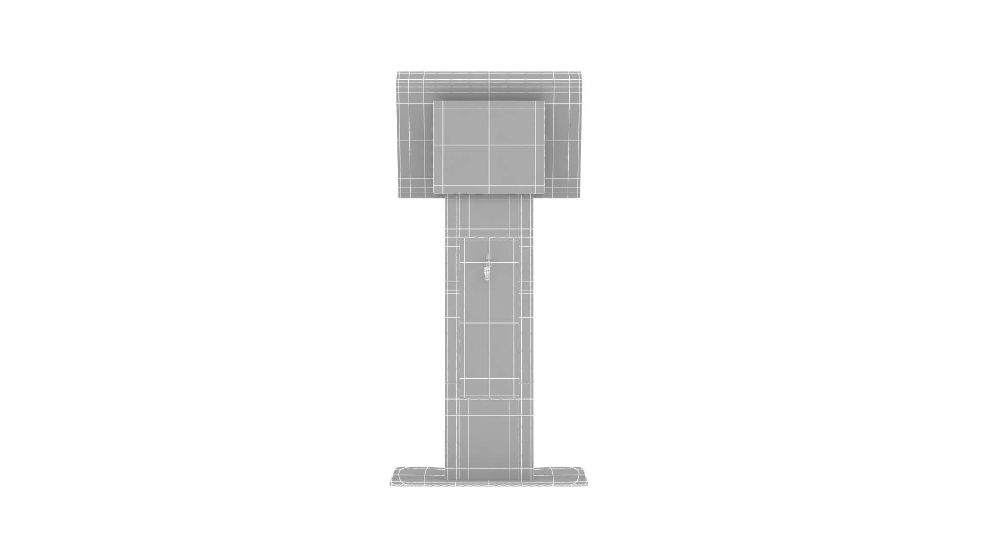 Electronic Kiosk Collection 3D Model