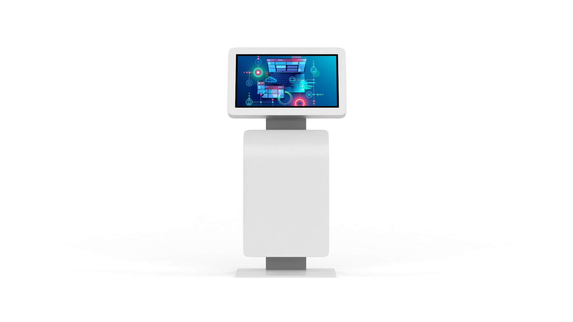 Electronic Kiosk Collection 3D Model